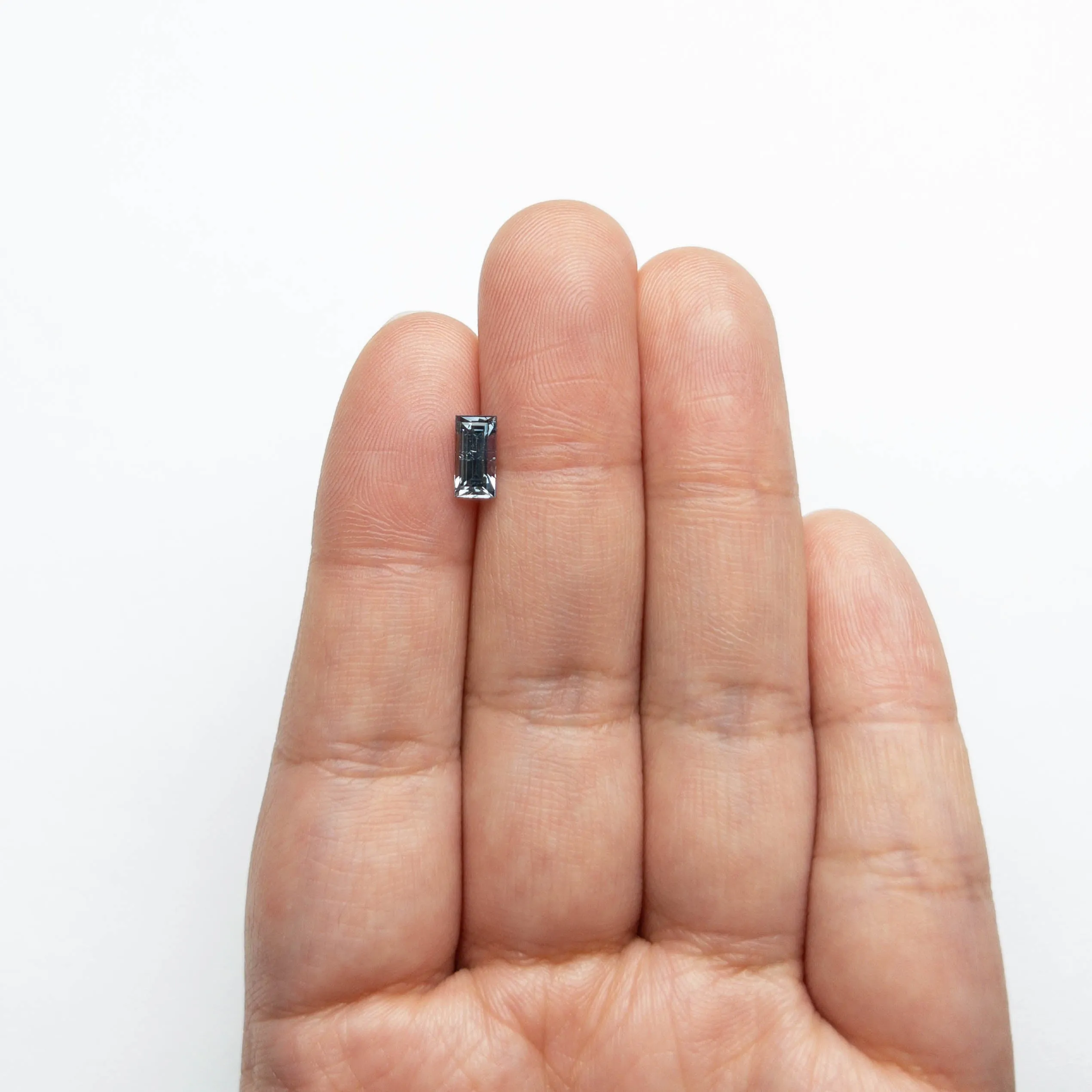 1.10ct 7.55x3.86x3.30mm Baguette Step Cut Sapphire 23053-01