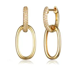 14k Gold 0.18Ct Diamond Dangle Earring with 74 Diamonds, available in White, Rose Yellow and Two Tone Gold