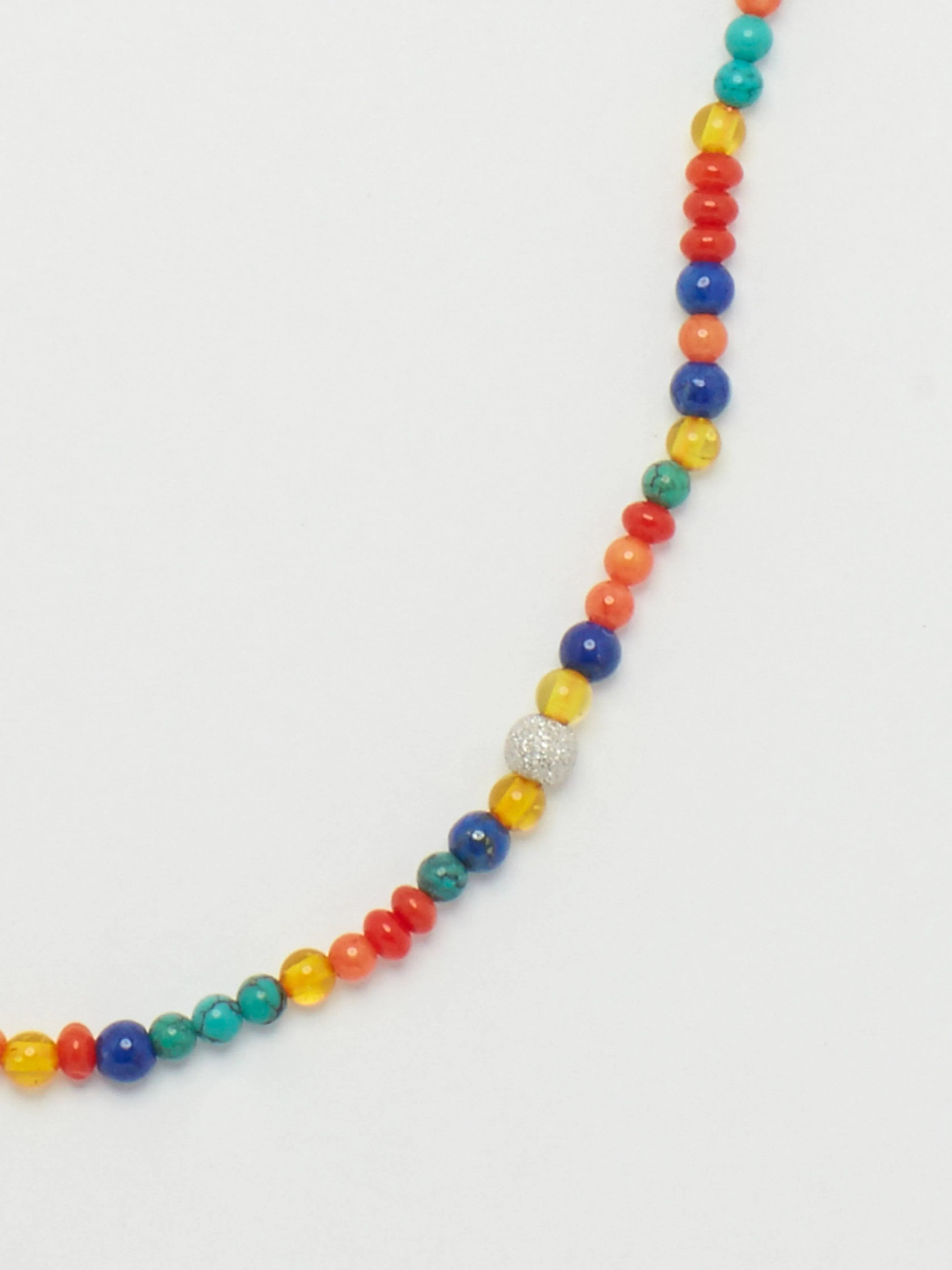 14K Multi-Bead Necklace