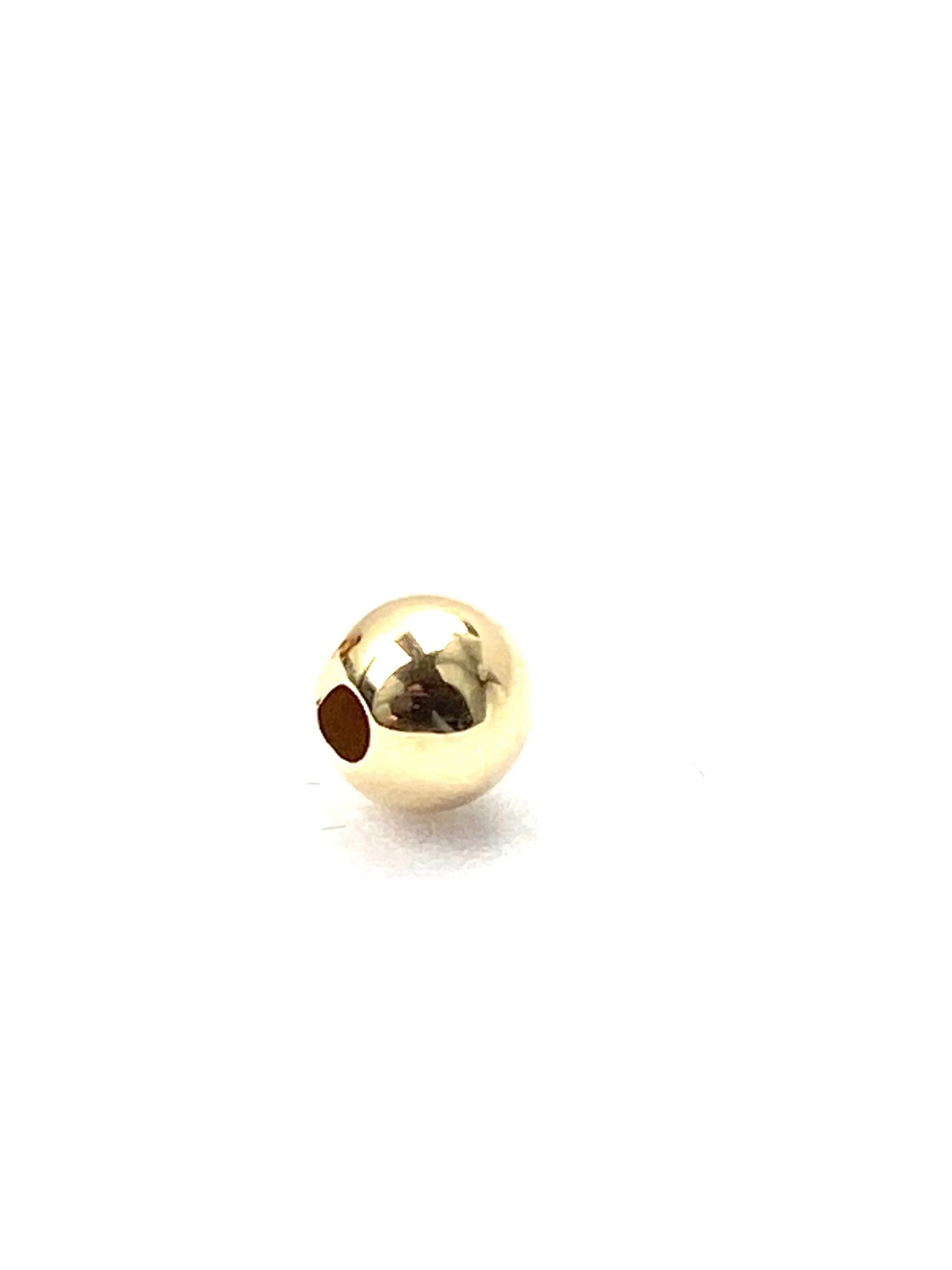 14k solid yellow gold bead, SKU# 11-05-7040