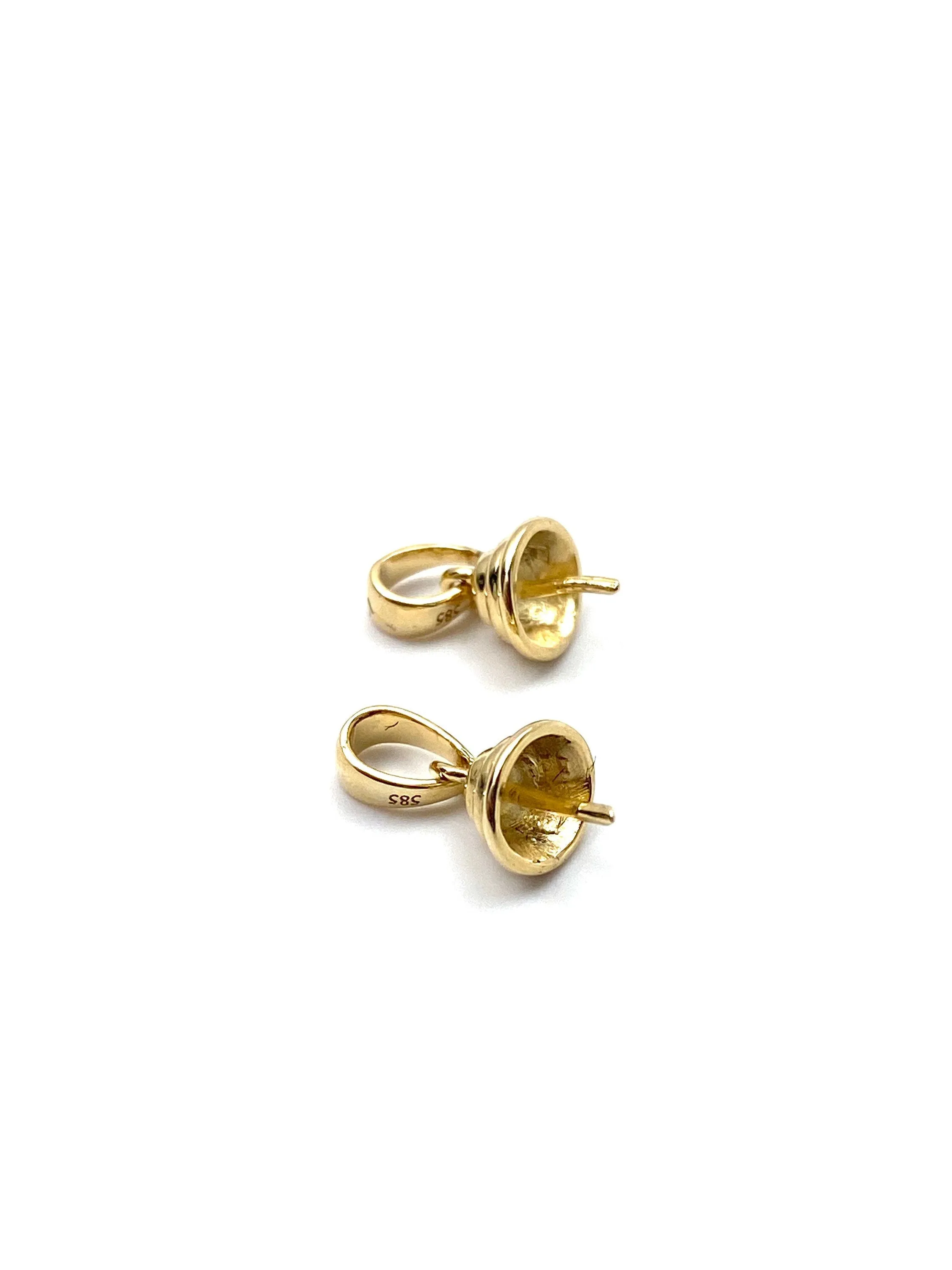14K yellow gold bail , SKU# 284-14Y-4