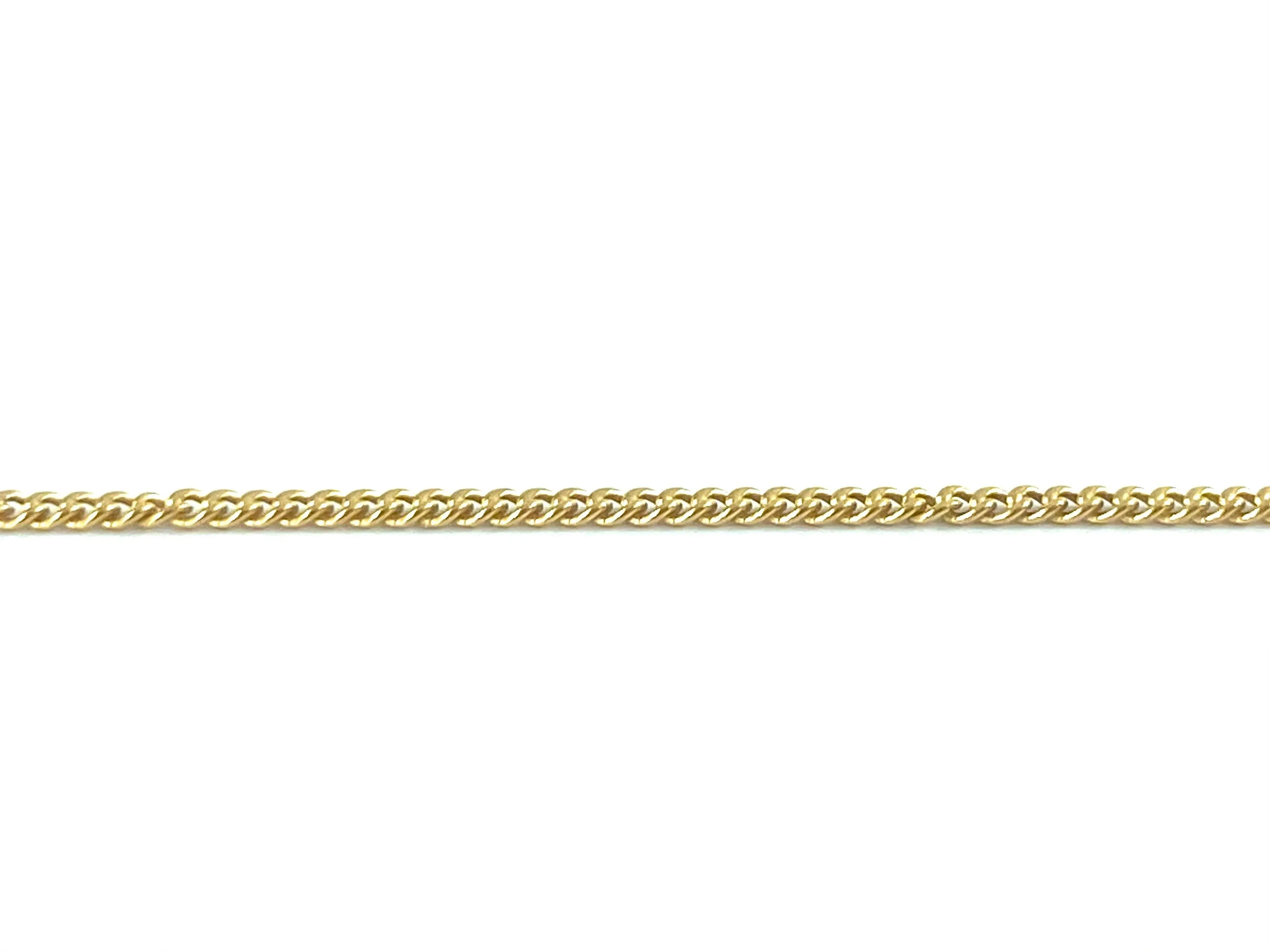 14KGF 0.75mm Curb Cable Footage Chain, 14K Gold Filled, 14K Gold Fill, 14K Gold, Sku: 4012672S25