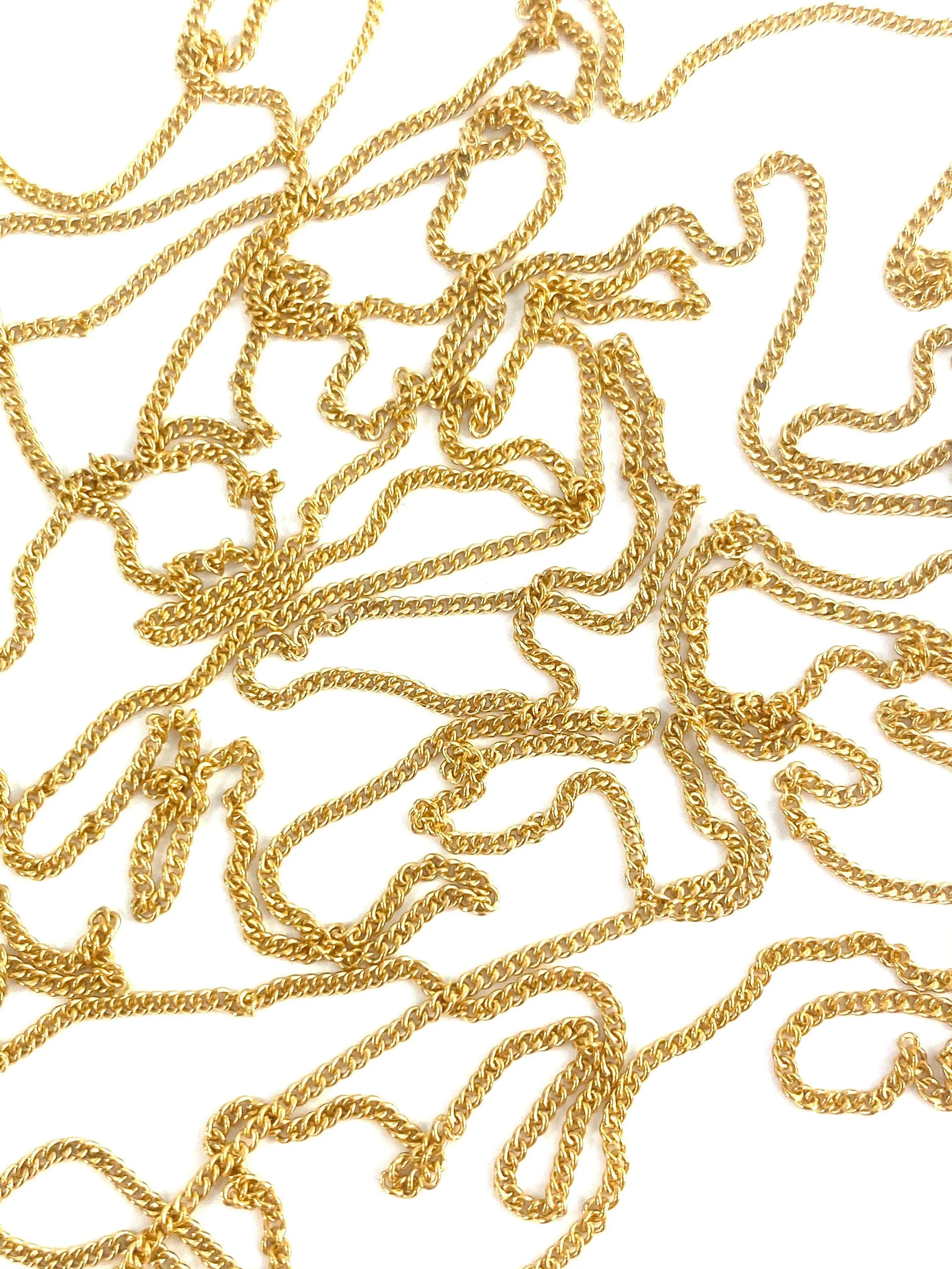 14KGF 0.75mm Curb Cable Footage Chain, 14K Gold Filled, 14K Gold Fill, 14K Gold, Sku: 4012672S25