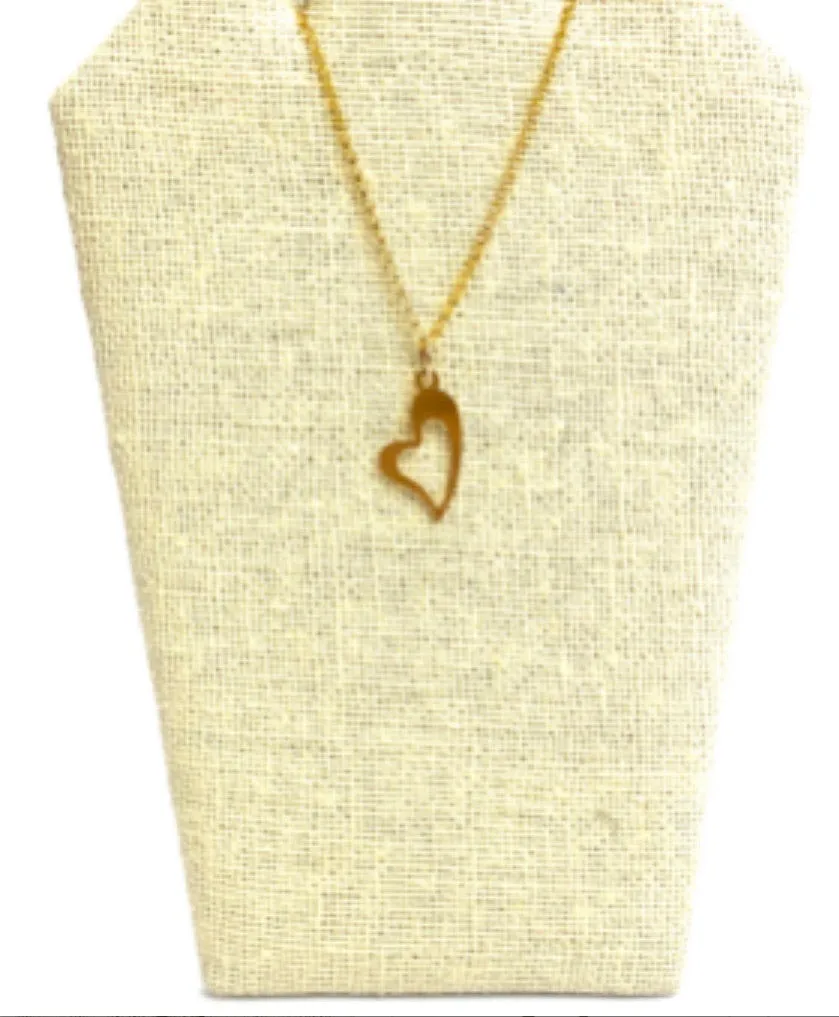 14KGF Heart Charm 603-C