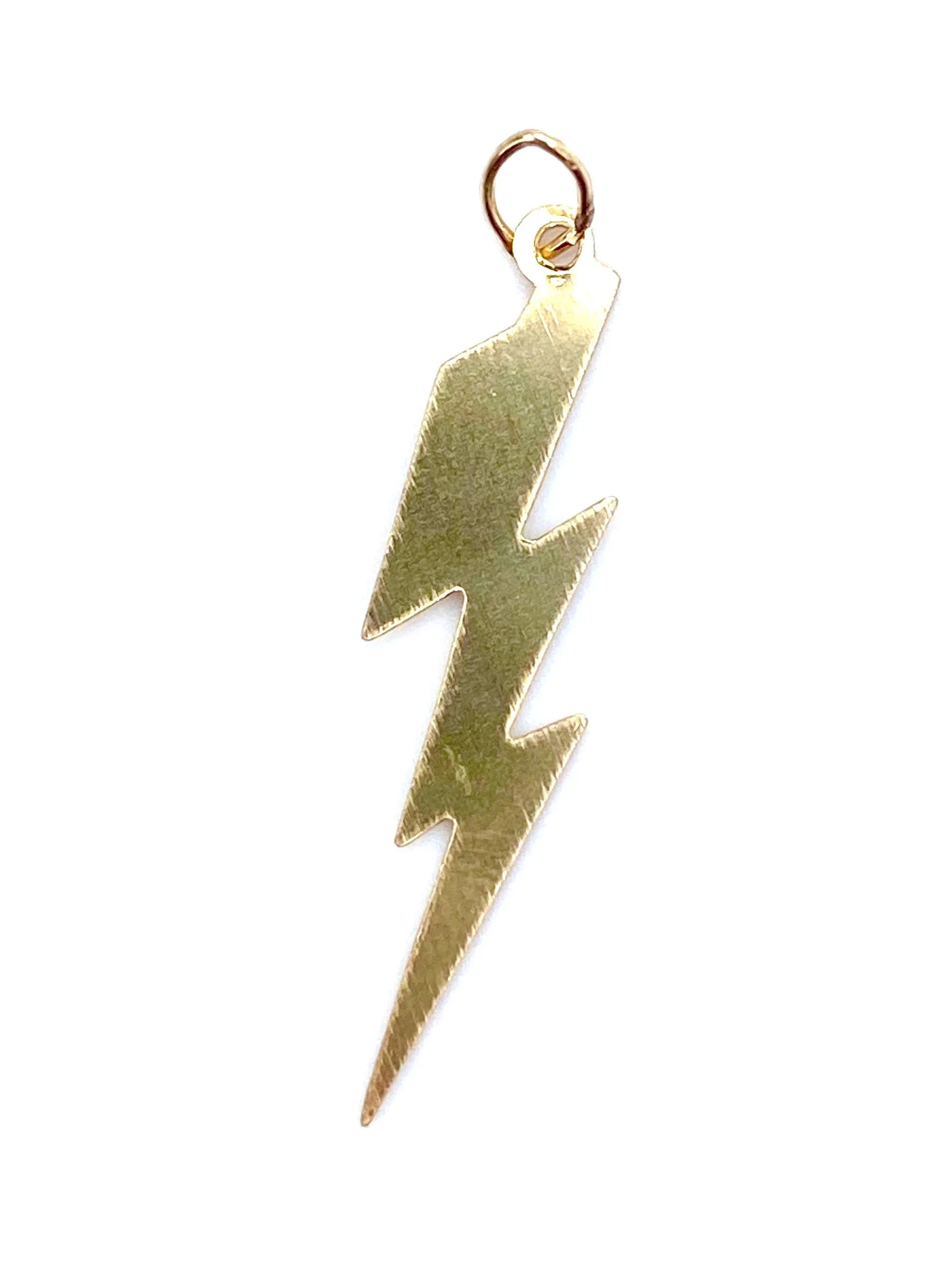 14KGF Lightning Pendant , Sku#379-C