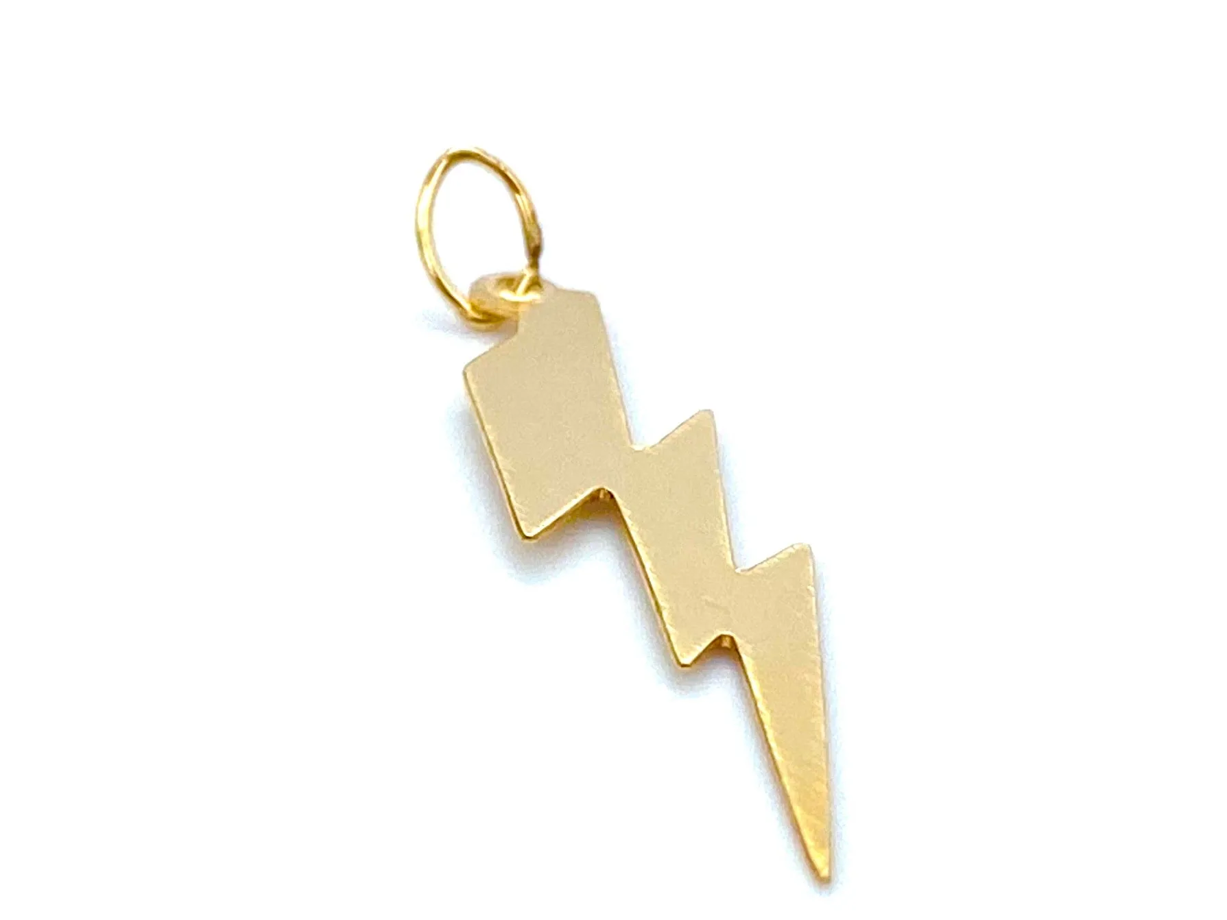 14KGF Lightning Pendant , Sku#379-C