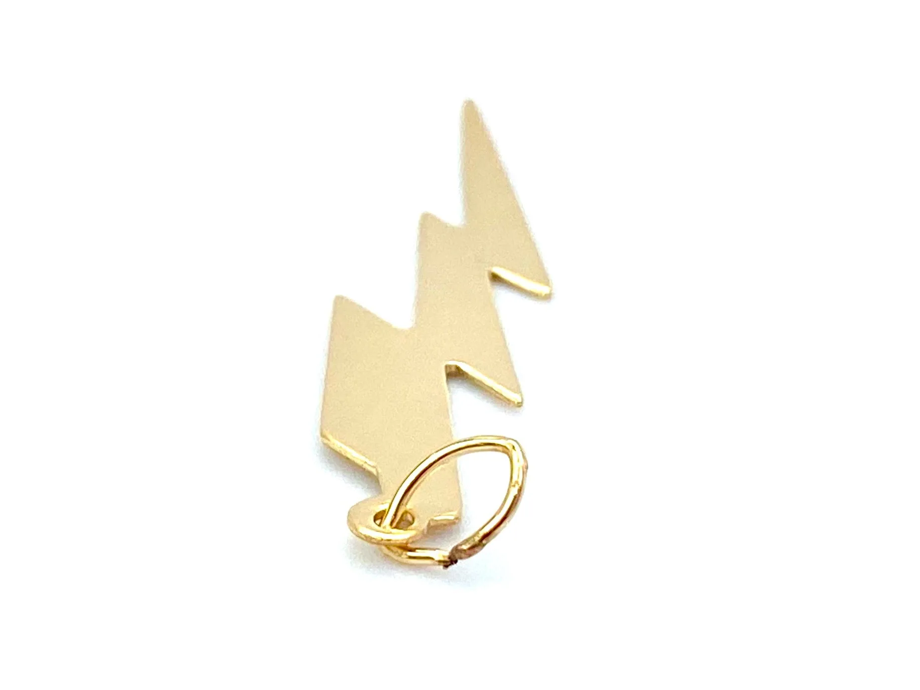 14KGF Lightning Pendant , Sku#379-C
