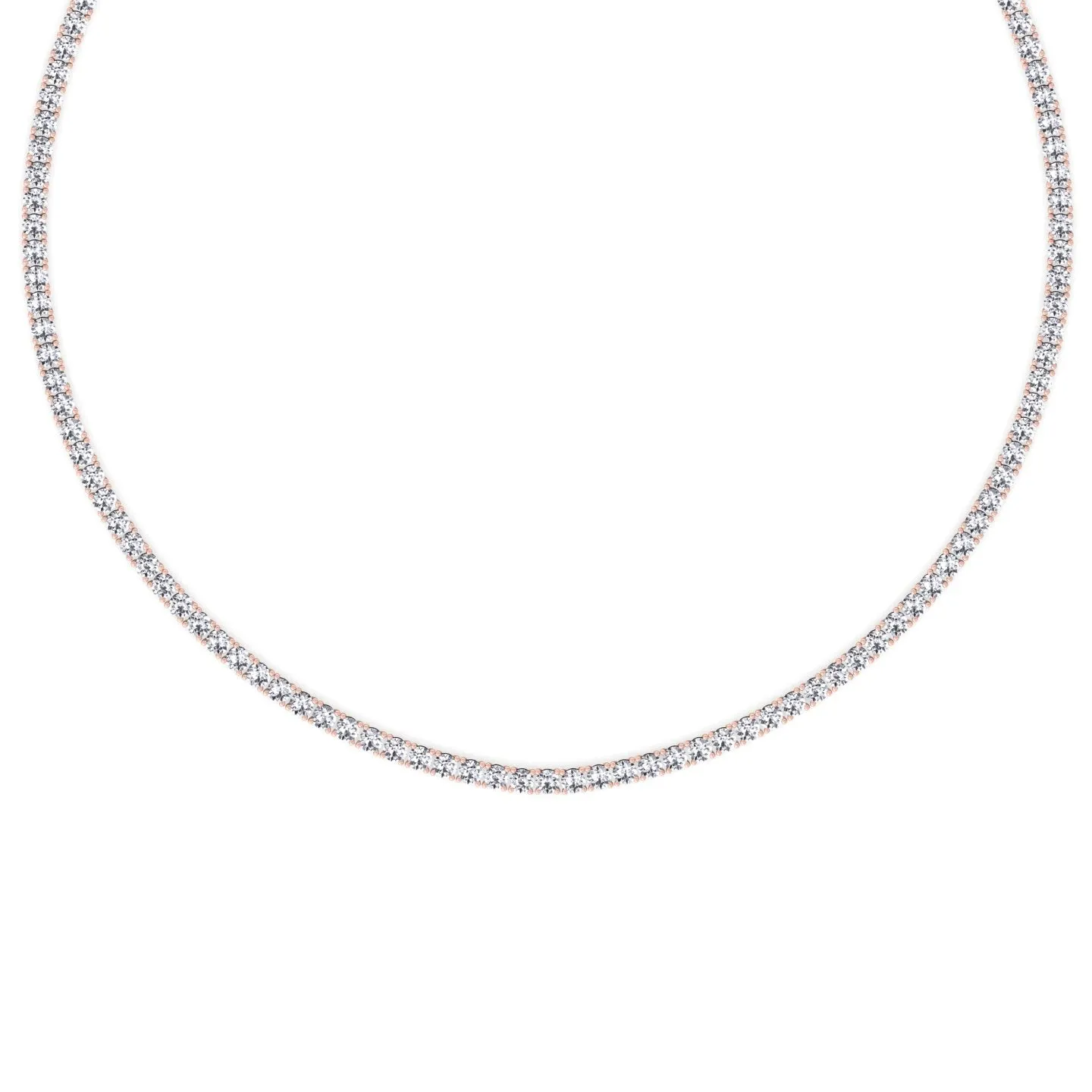 7CT Classic Tennis Necklace
