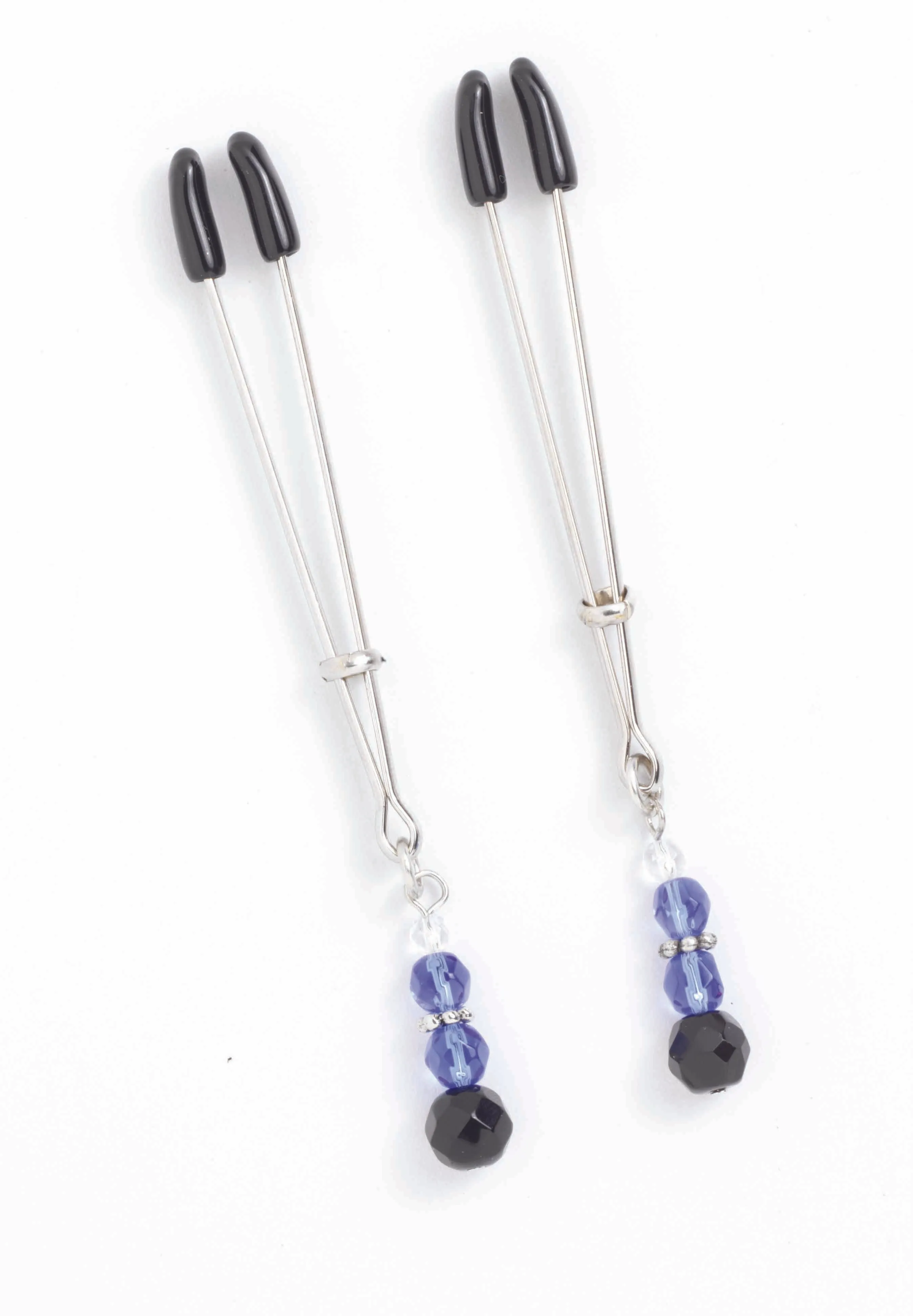 Adj Clamp Wblue Beads