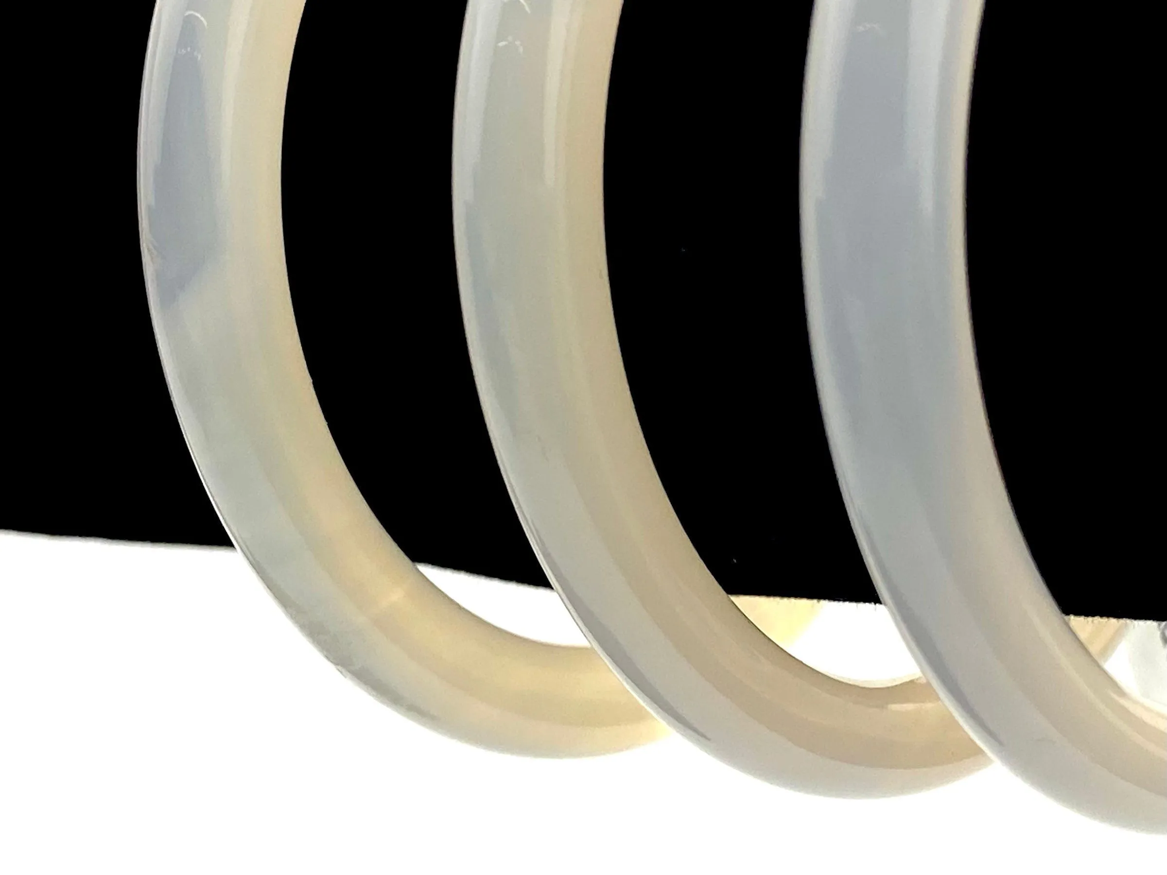 Baby Jade Bangles , Sku#BG36