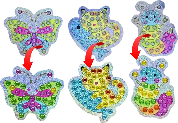 Big Gem Painting & Sticker Kit