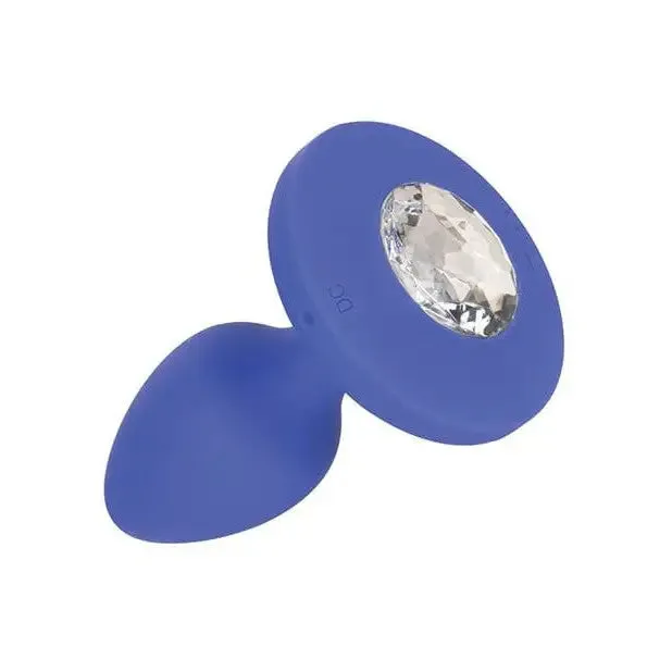 Cheeky Gems Medium Rechargeable Vibrating Probe - Blue