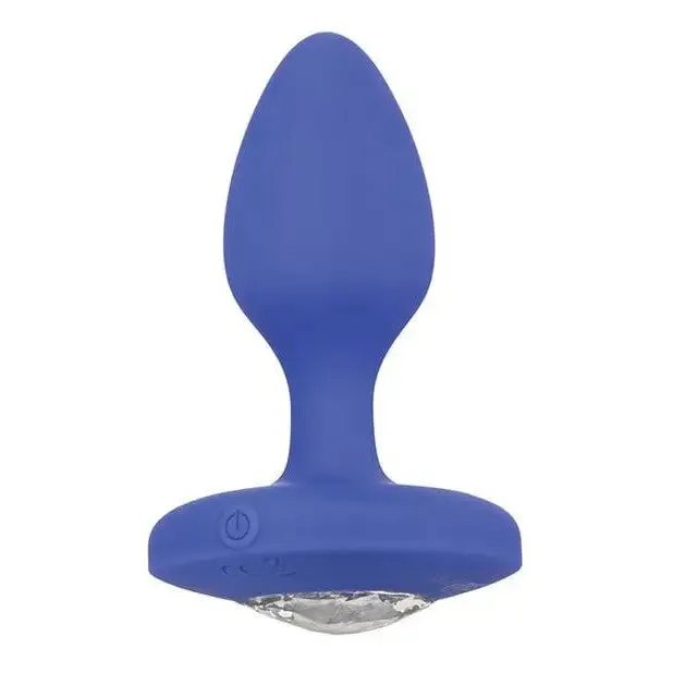 Cheeky Gems Medium Rechargeable Vibrating Probe - Blue