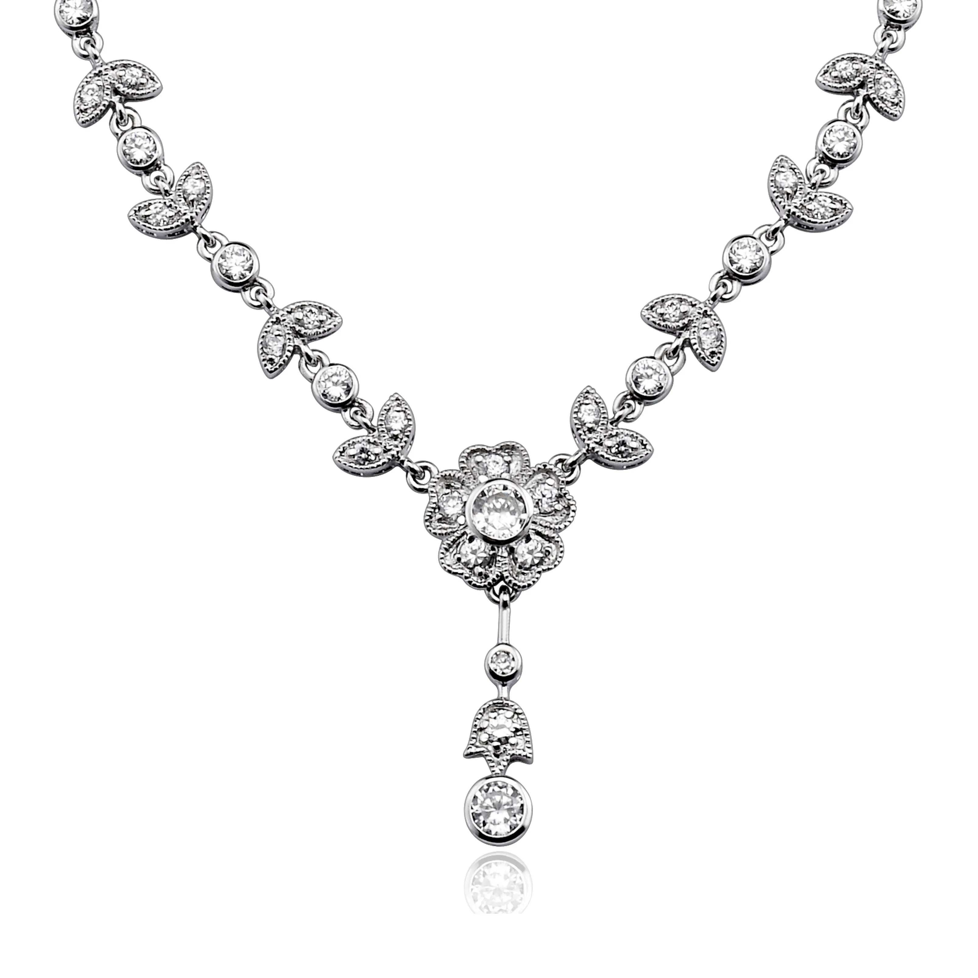 Déco Fleur Flower Vine Necklace