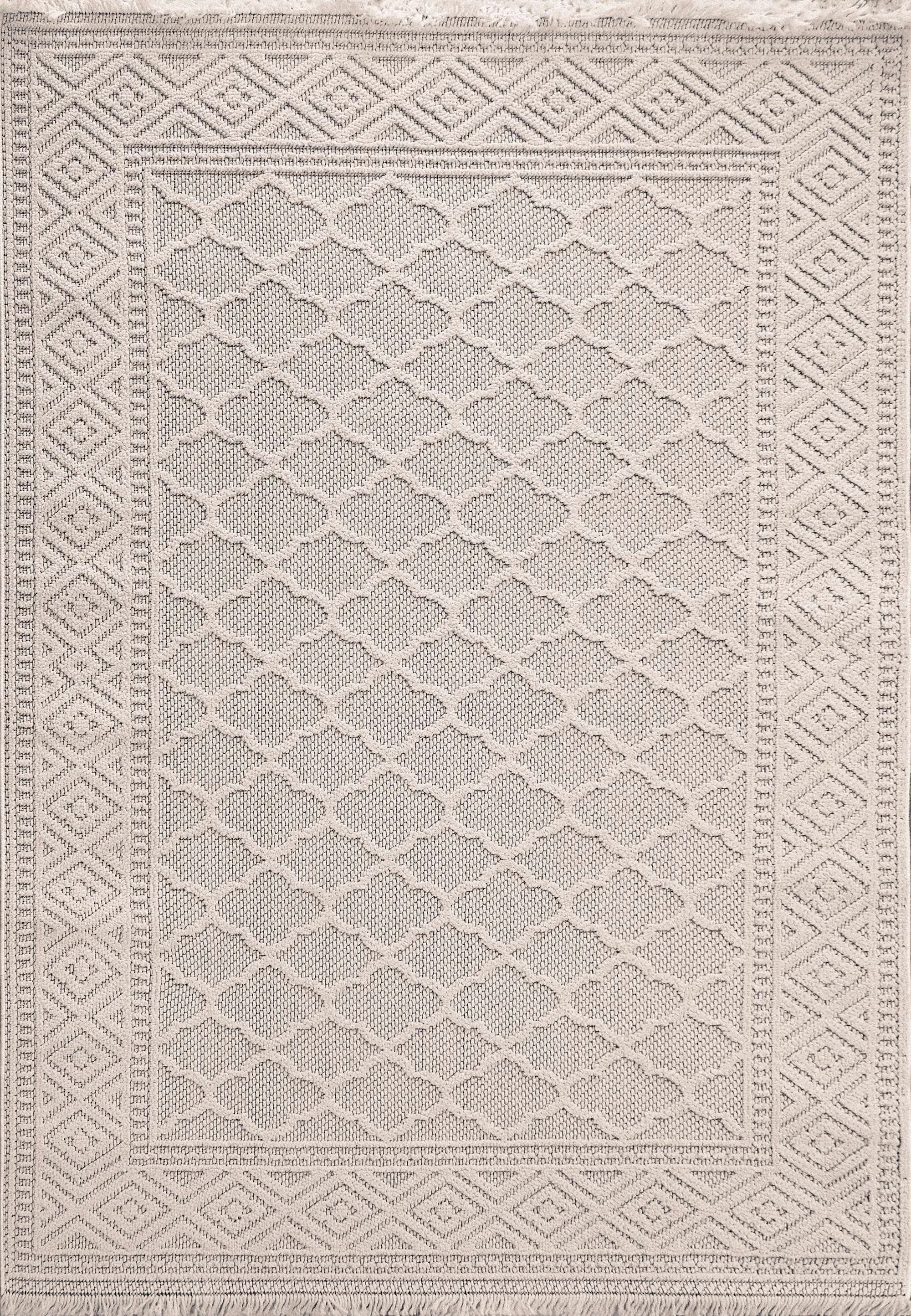 Dynamic SEVILLE 3605 Machine-Made Trellis Modern Area Rug