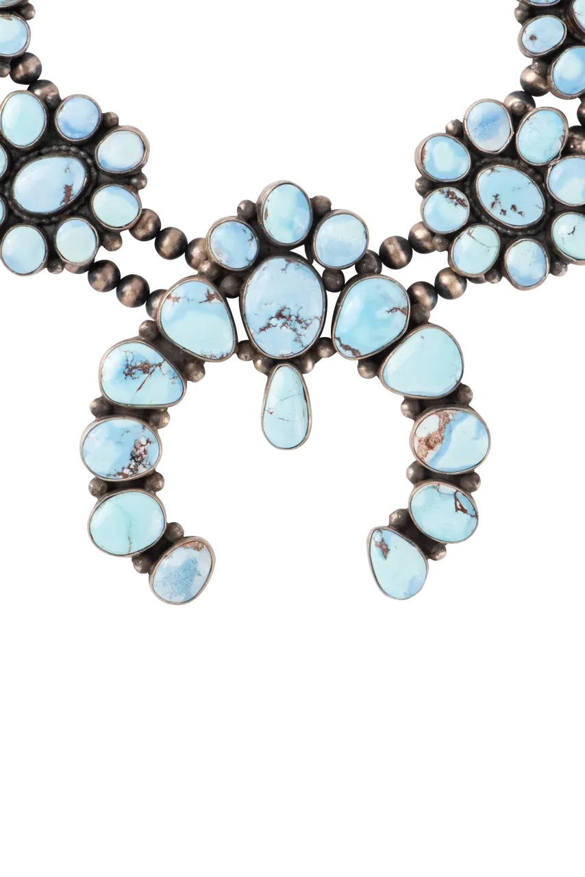 Golden Hills Turquoise Open Circle Necklace