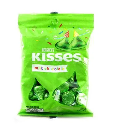 Green Hershey's Kisses