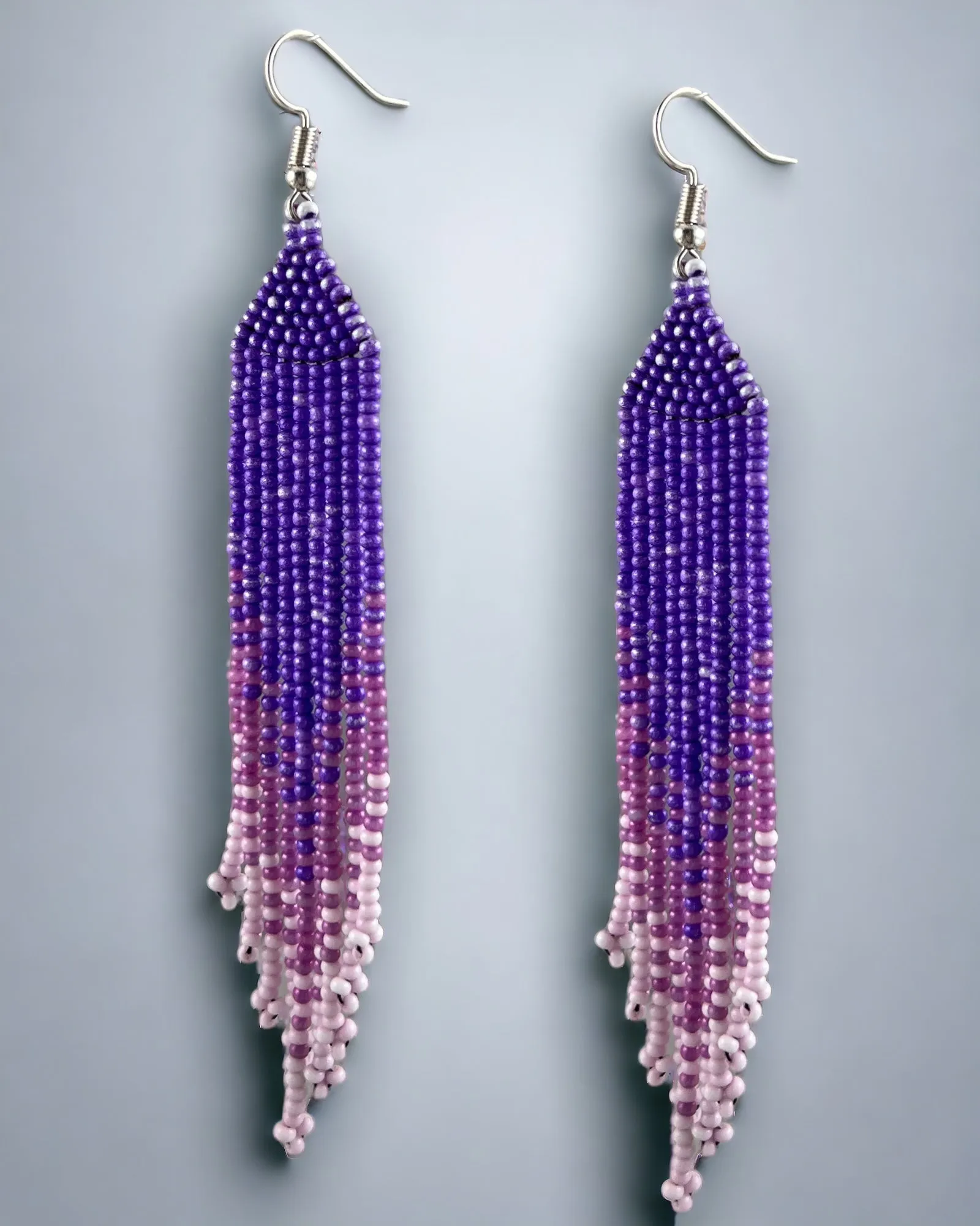 Huichol Statement Earrings