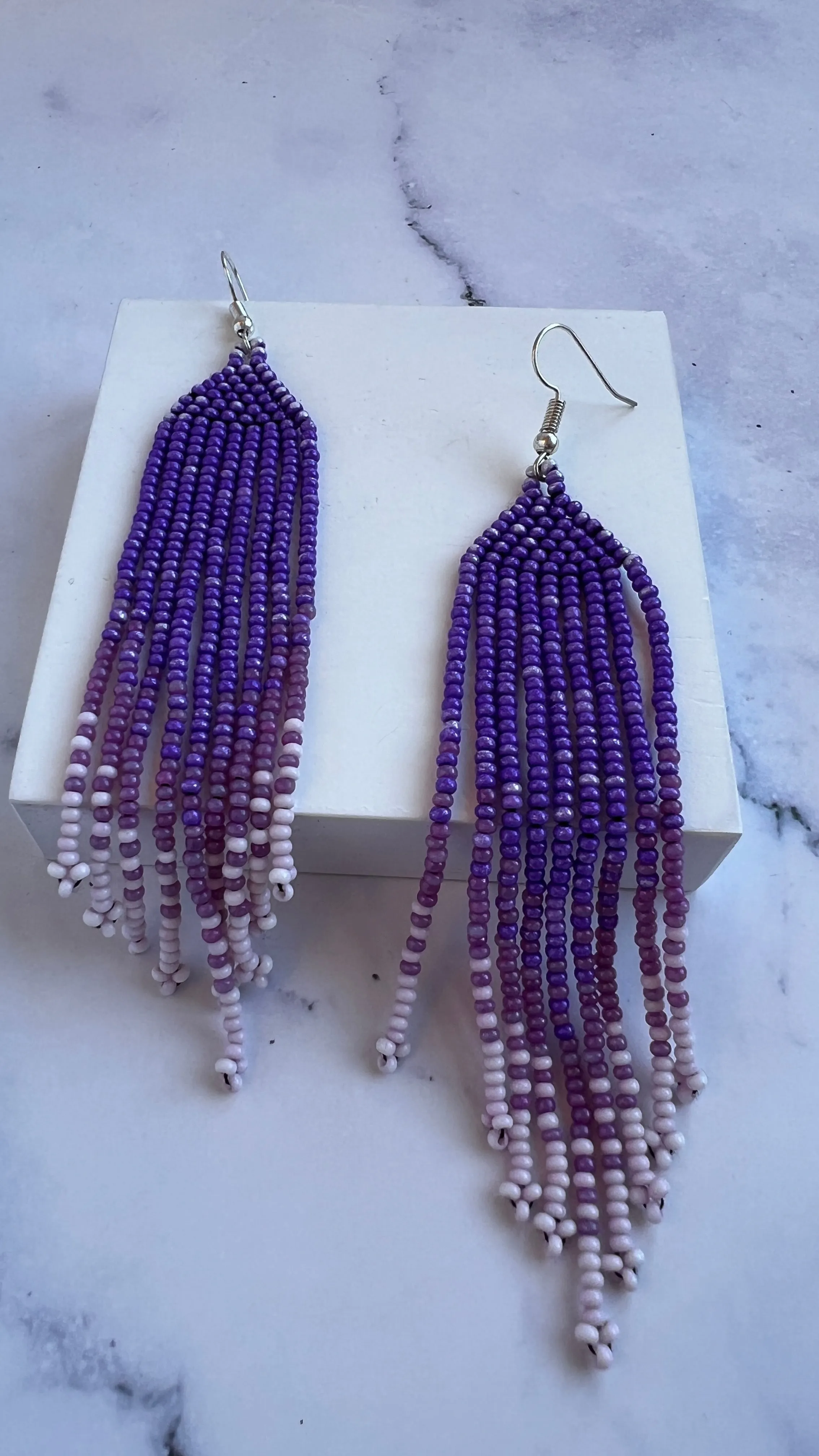 Huichol Statement Earrings