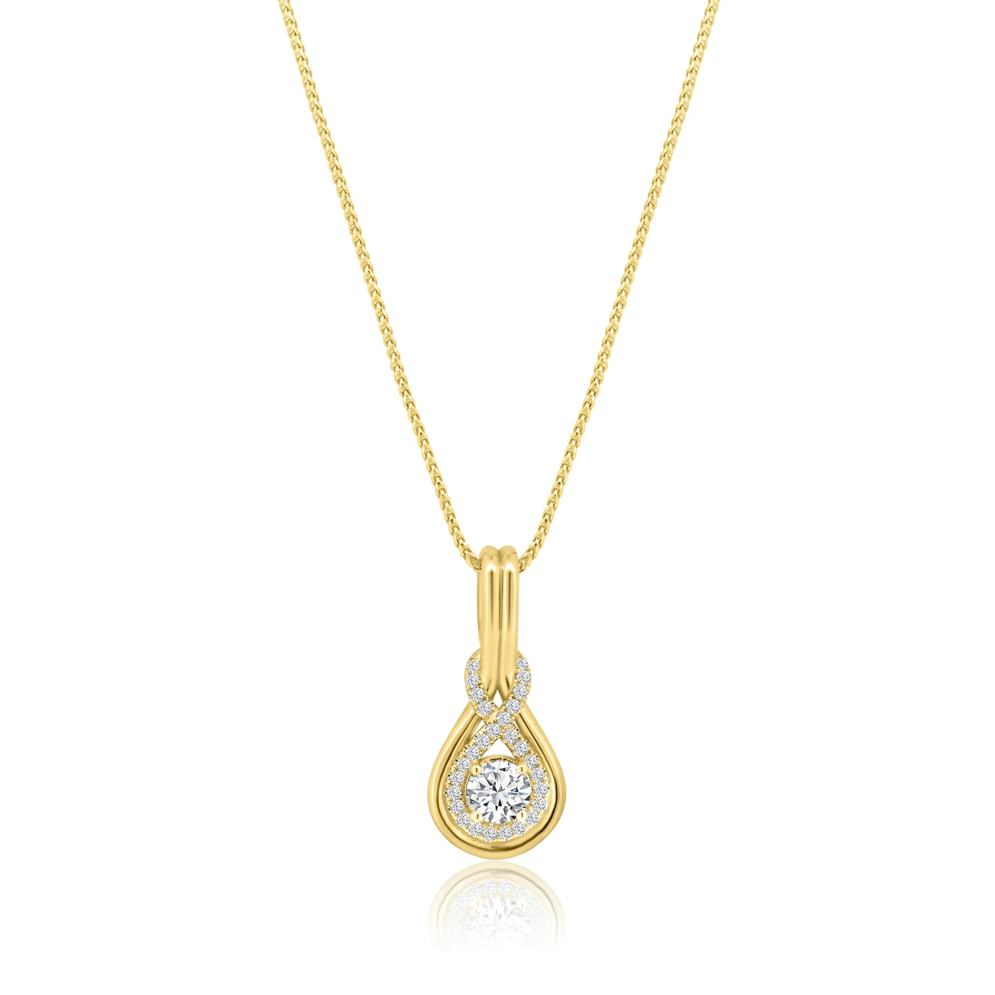 Infinity Diamond Necklace