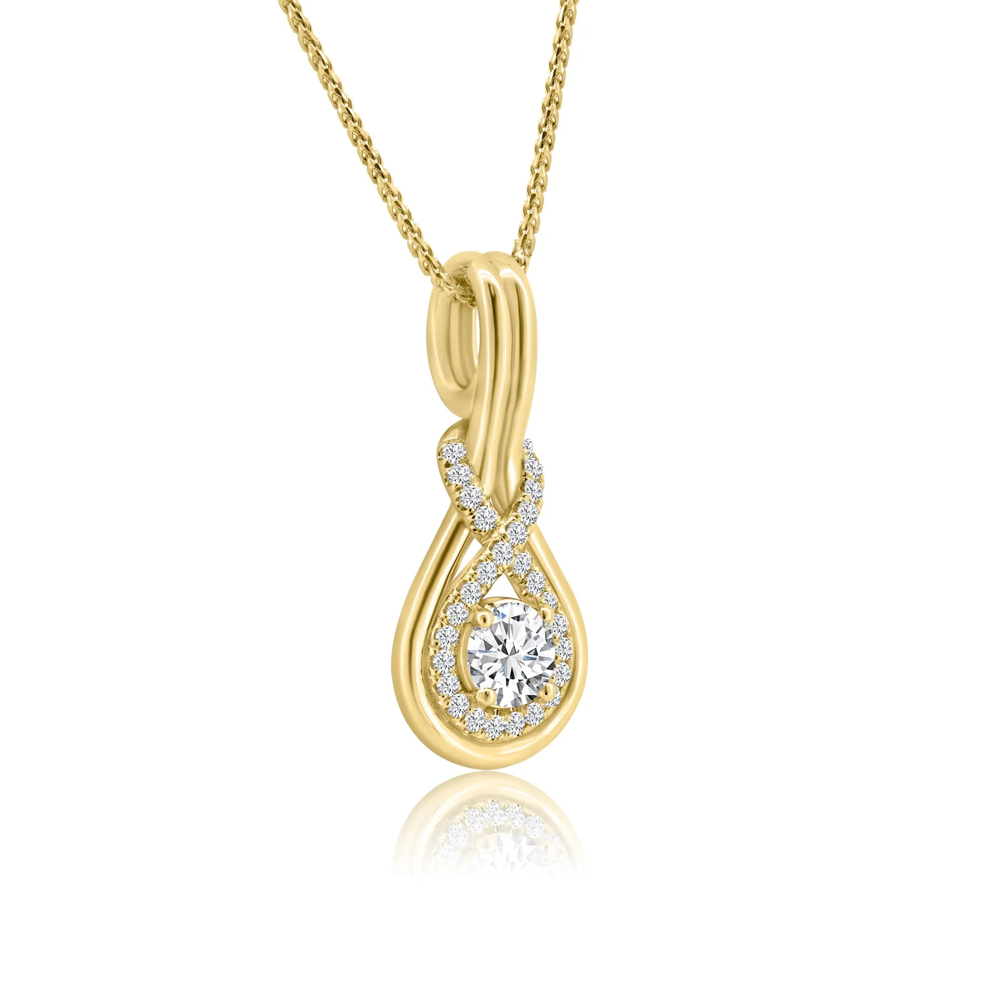 Infinity Diamond Necklace