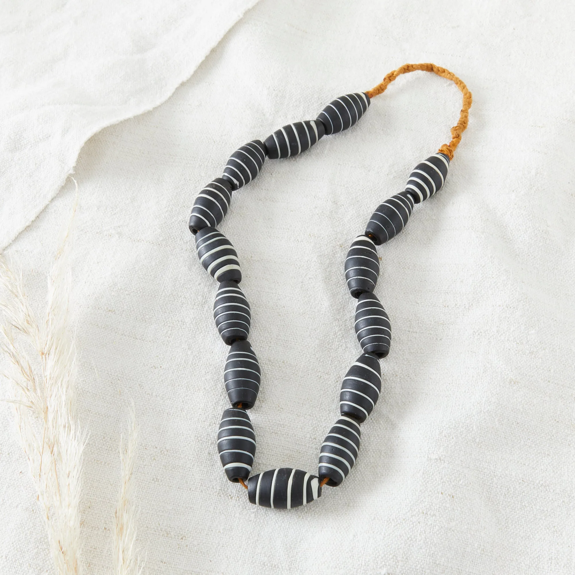 JANGALI MONOCHROME Eco Recycled Monochrome Glass Bead Jewellery
