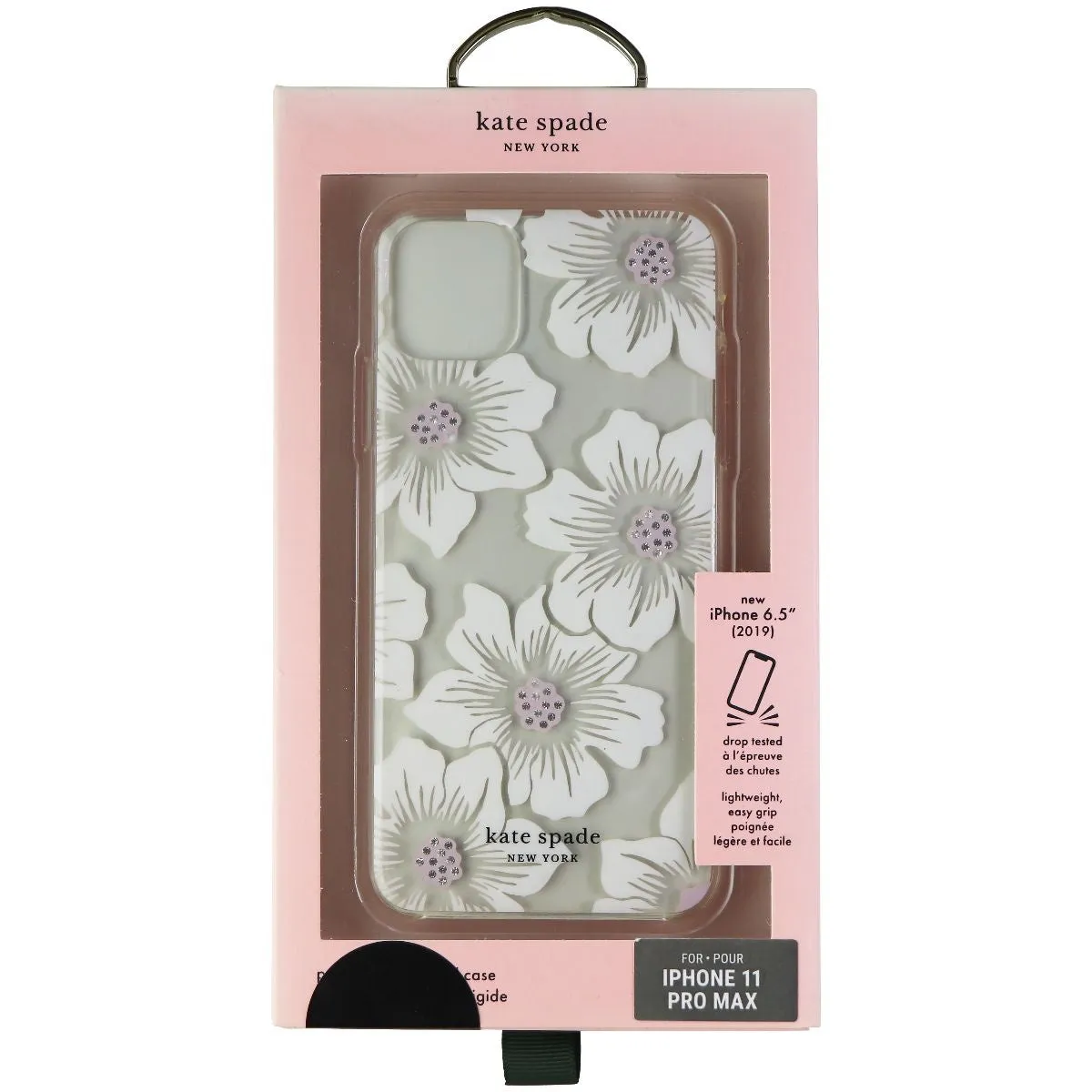 Kate Spade Protective Hardshell Case for iPhone 11 Pro Max (6.5) - Hollyhock