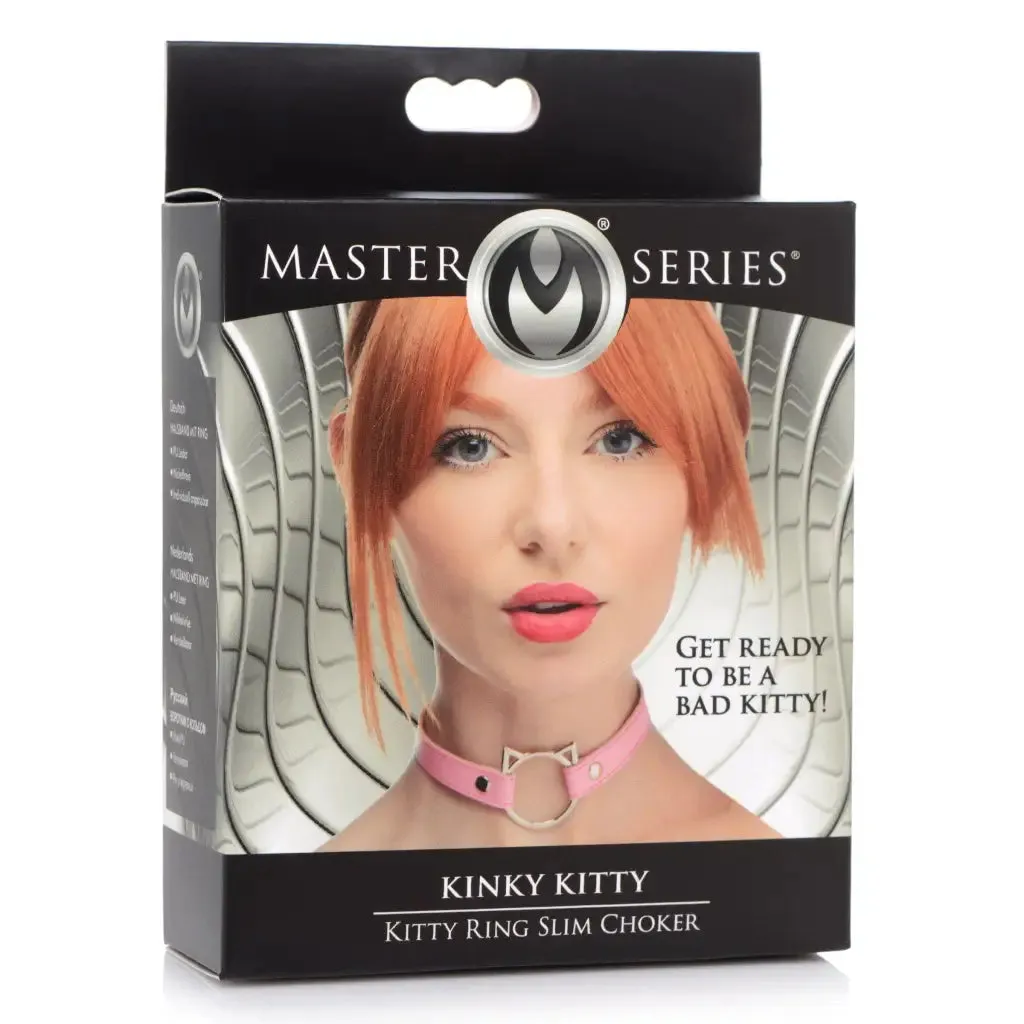 Kinky Kitty Ring Slim Choker