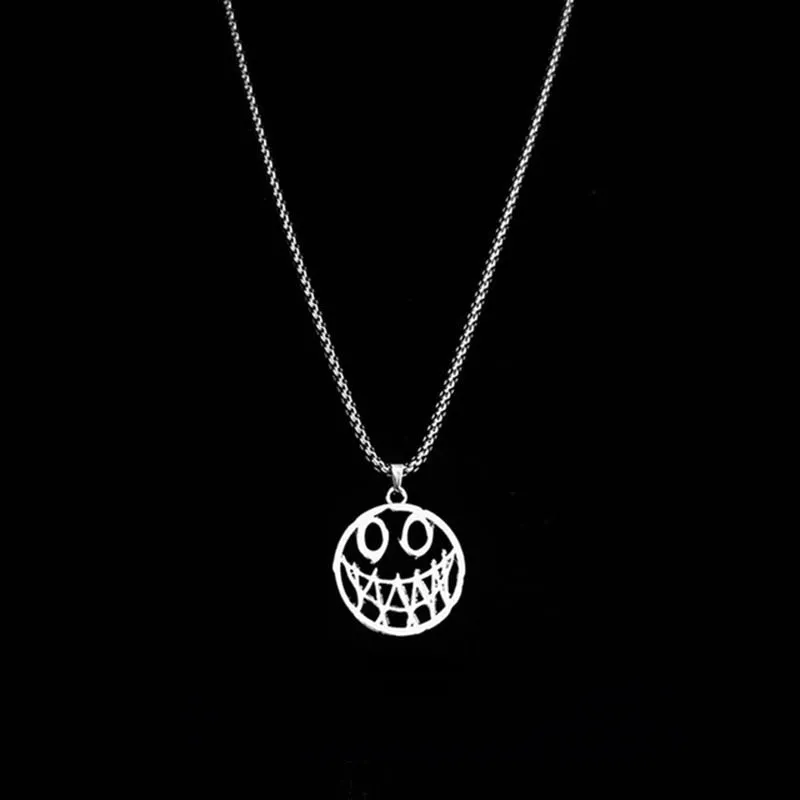 Men Statement Poker Lucky Ace of Spades Pendant Necklace Red Black Silver Color Stainless Steel Long Chain Necklaces Jewelry