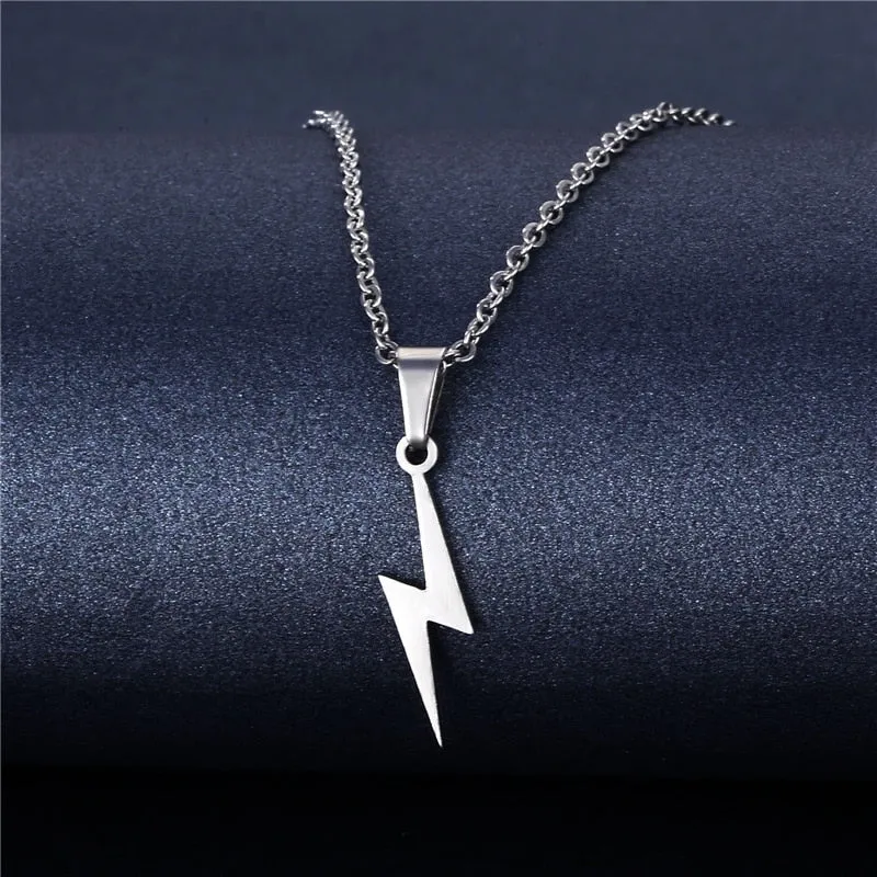 Men Statement Poker Lucky Ace of Spades Pendant Necklace Red Black Silver Color Stainless Steel Long Chain Necklaces Jewelry