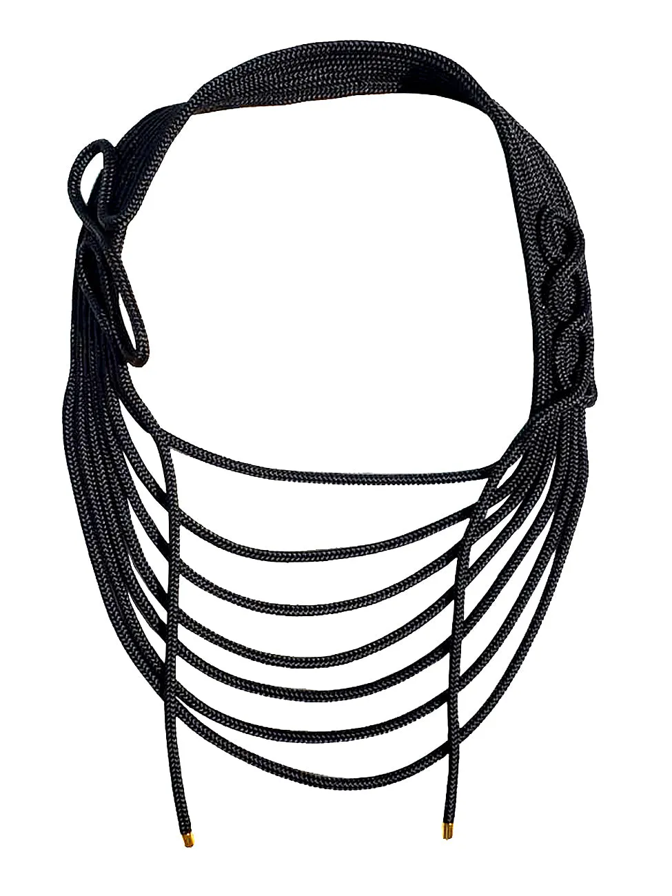 Modernist Necklace Nautical Rope