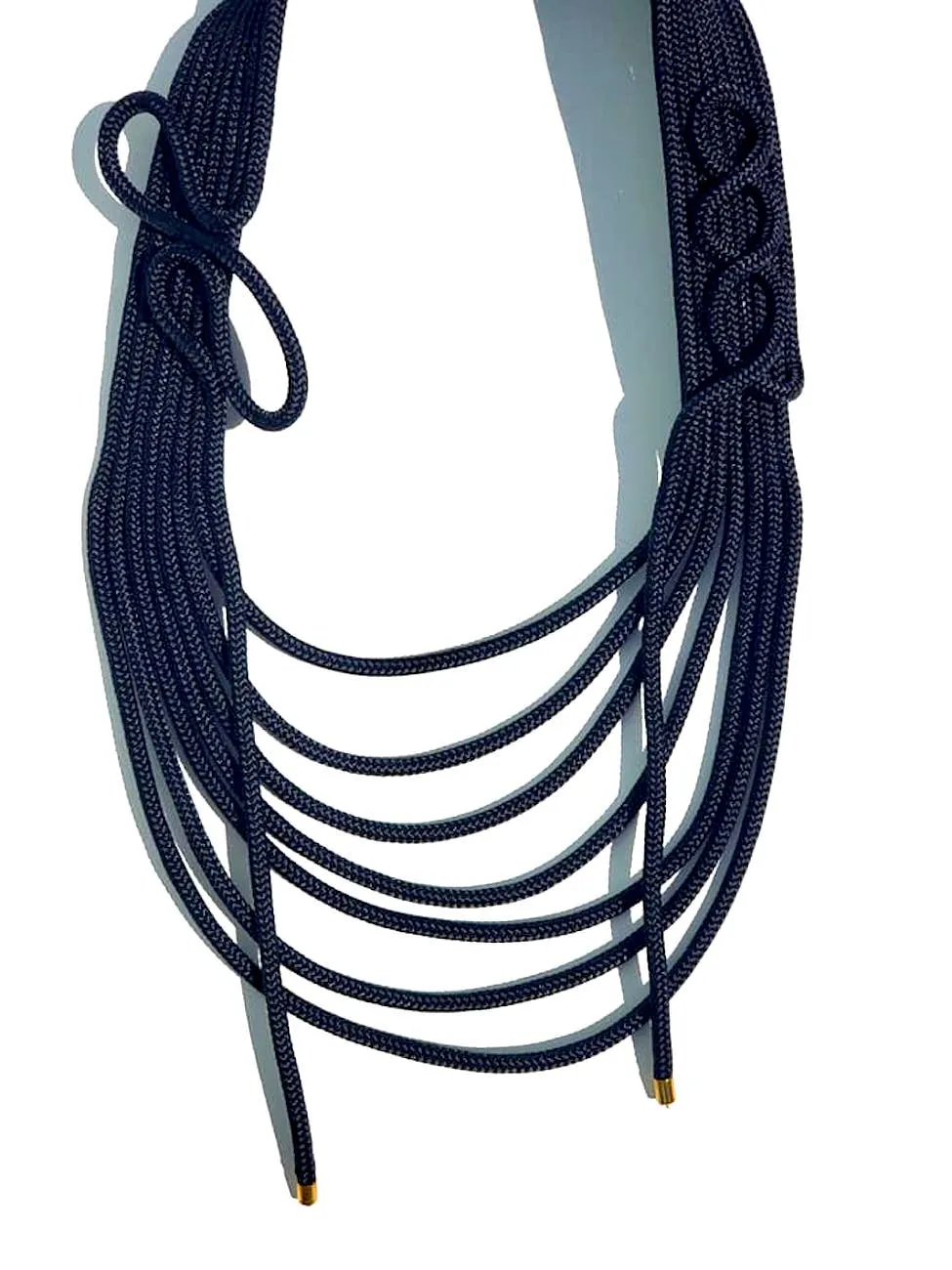 Modernist Necklace Nautical Rope