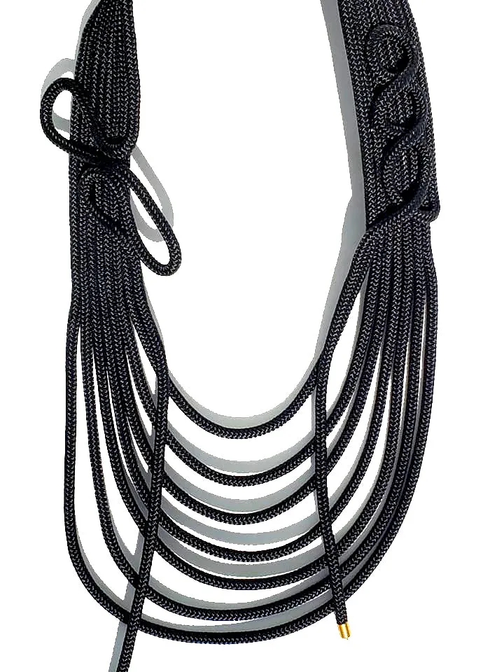 Modernist Necklace Nautical Rope
