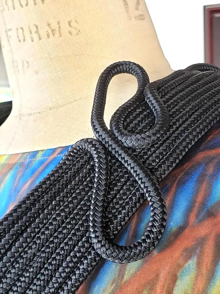 Modernist Necklace Nautical Rope