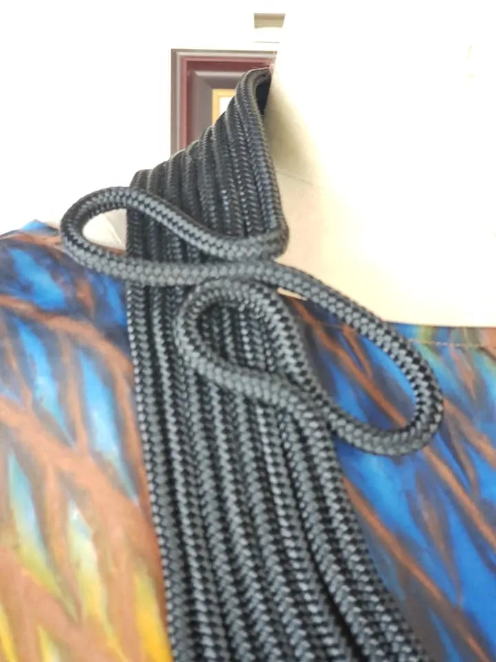 Modernist Necklace Nautical Rope