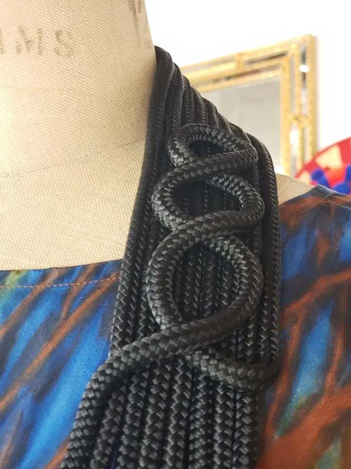 Modernist Necklace Nautical Rope