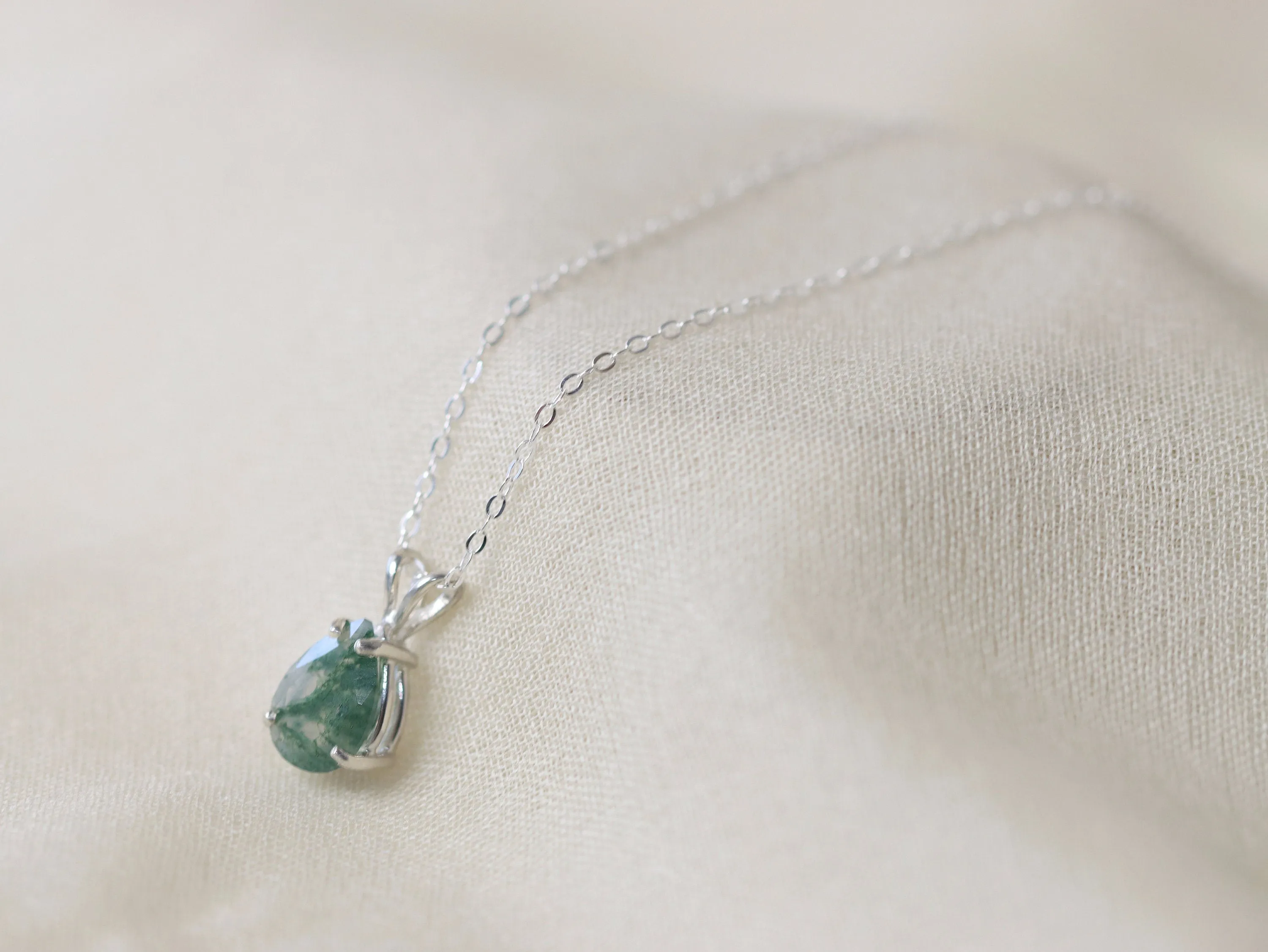 Moss Agate Necklace