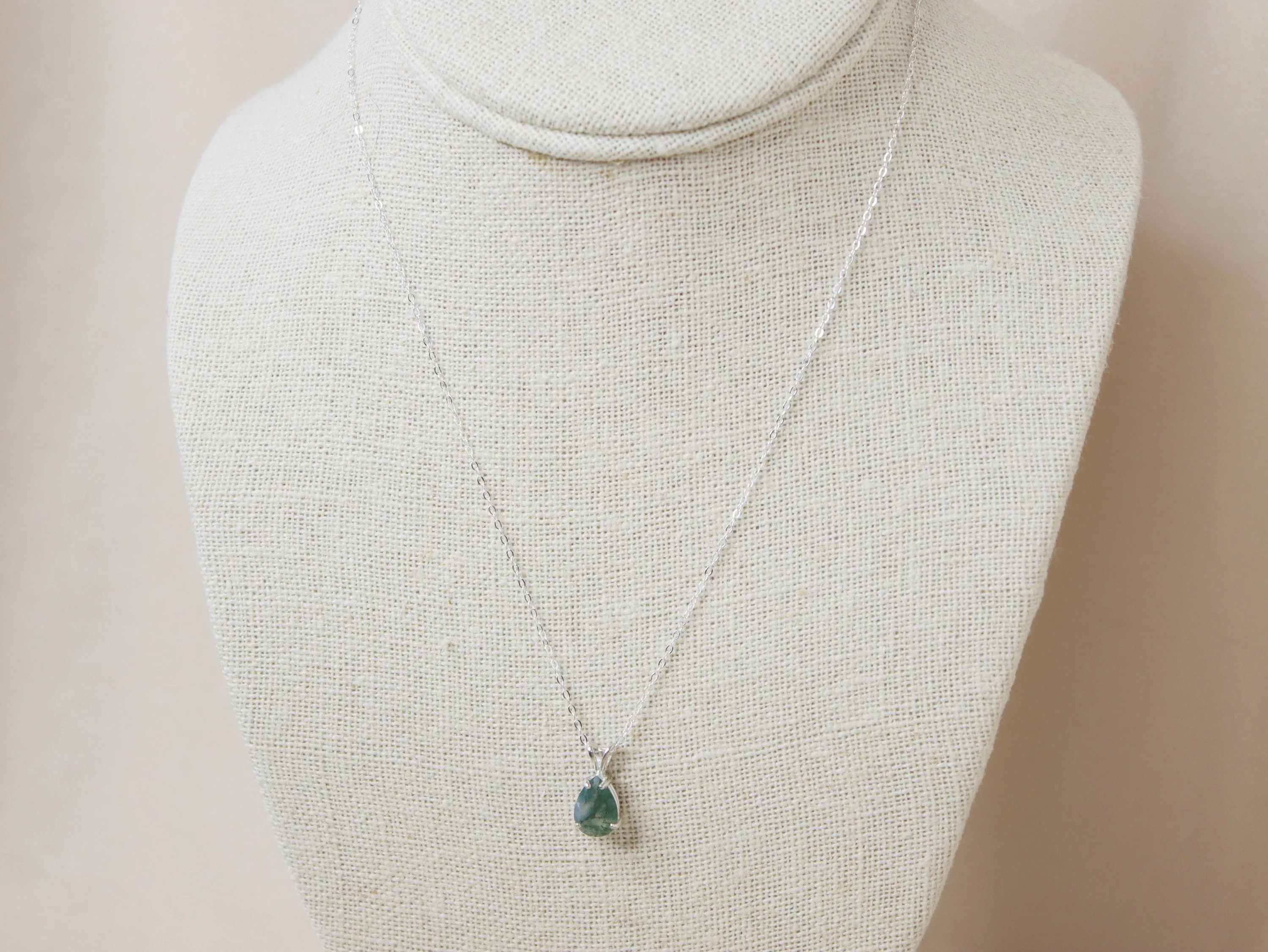 Moss Agate Necklace