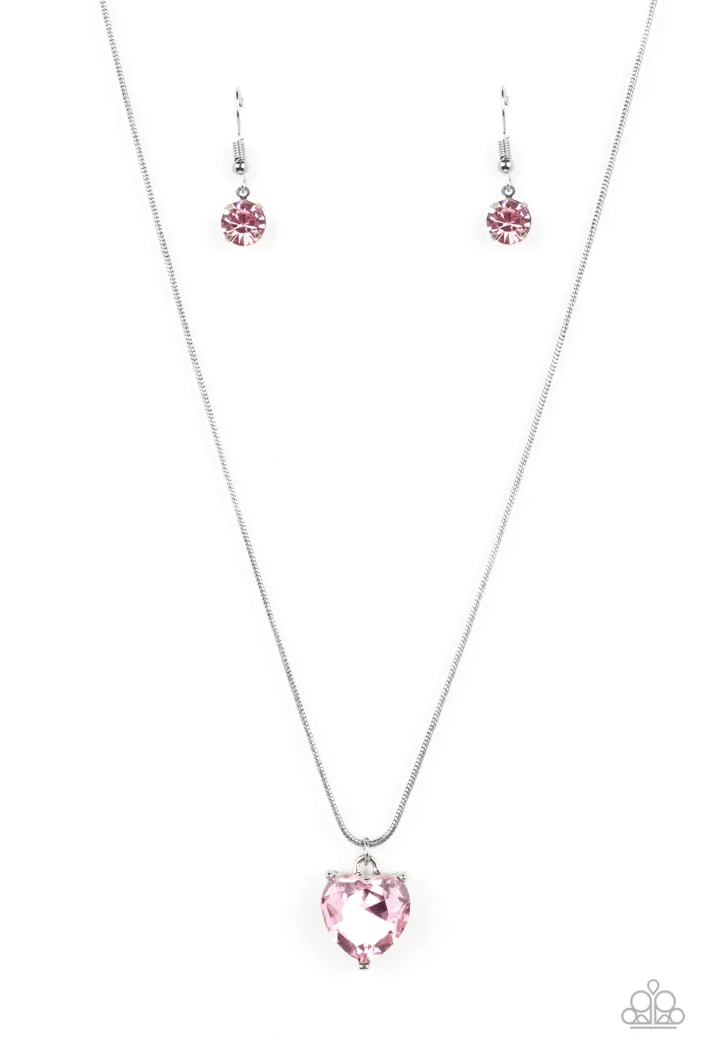 Necklaces Smitten with Style - Pink VDay V159