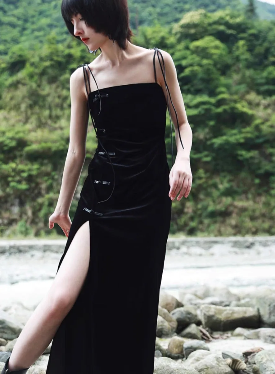 New Chinese style cheongsam & chiffon cardigan