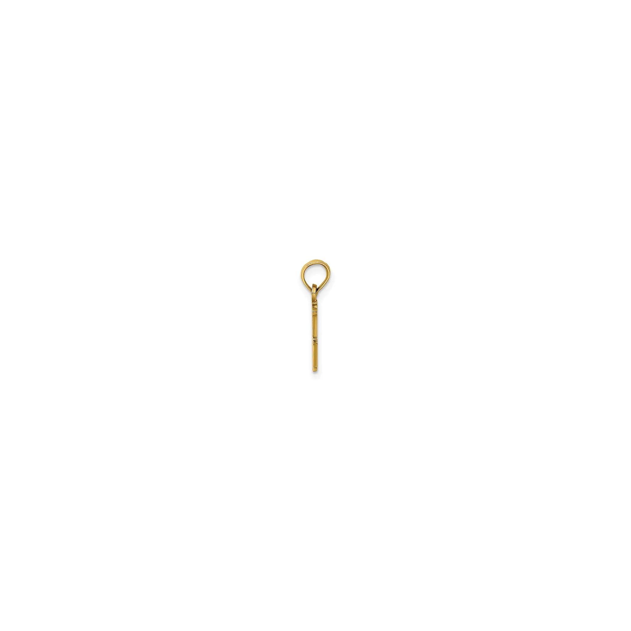 "I LOVE PENGUIN" Pendant (14K)