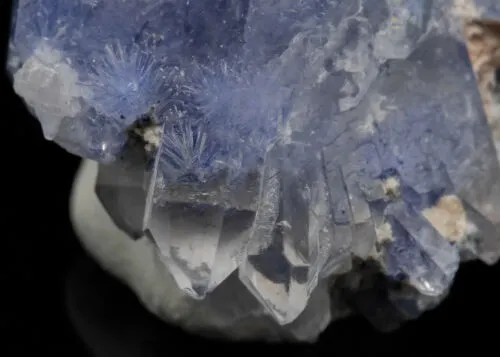 Raw DUMORTIERITE Acicular in QUARTZ Crystal - Metaphysical, Raw Rocks and Minerals, Home Decor, 36939