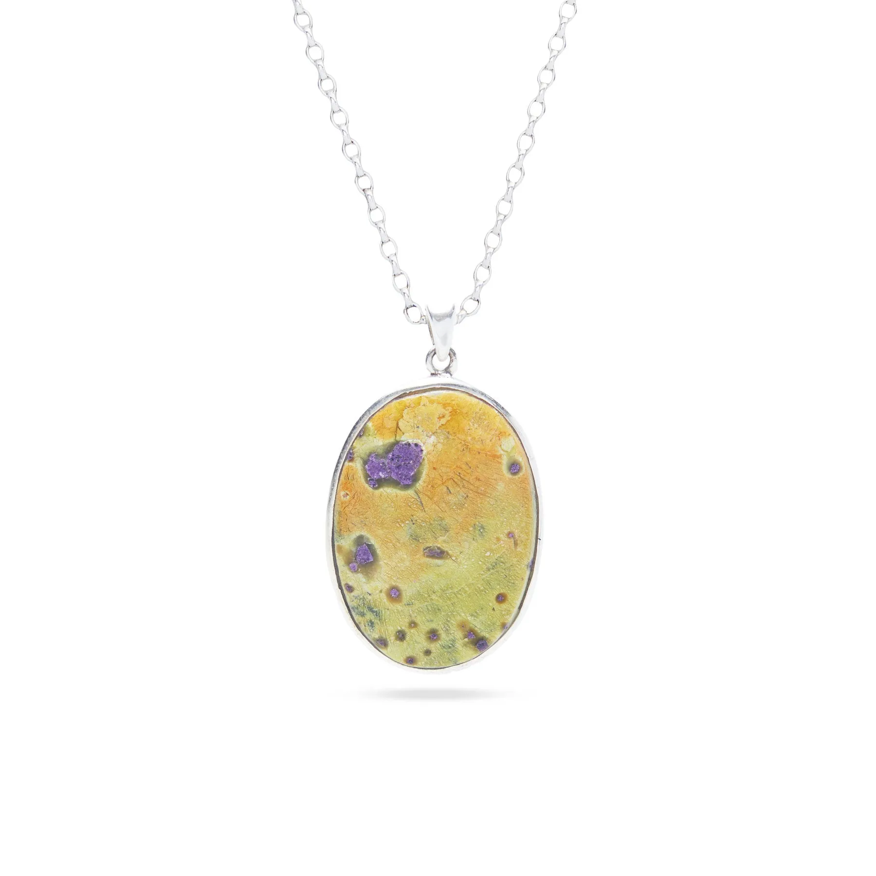 Serpentine Stichtite Necklace