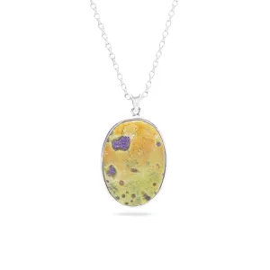 Serpentine Stichtite Necklace