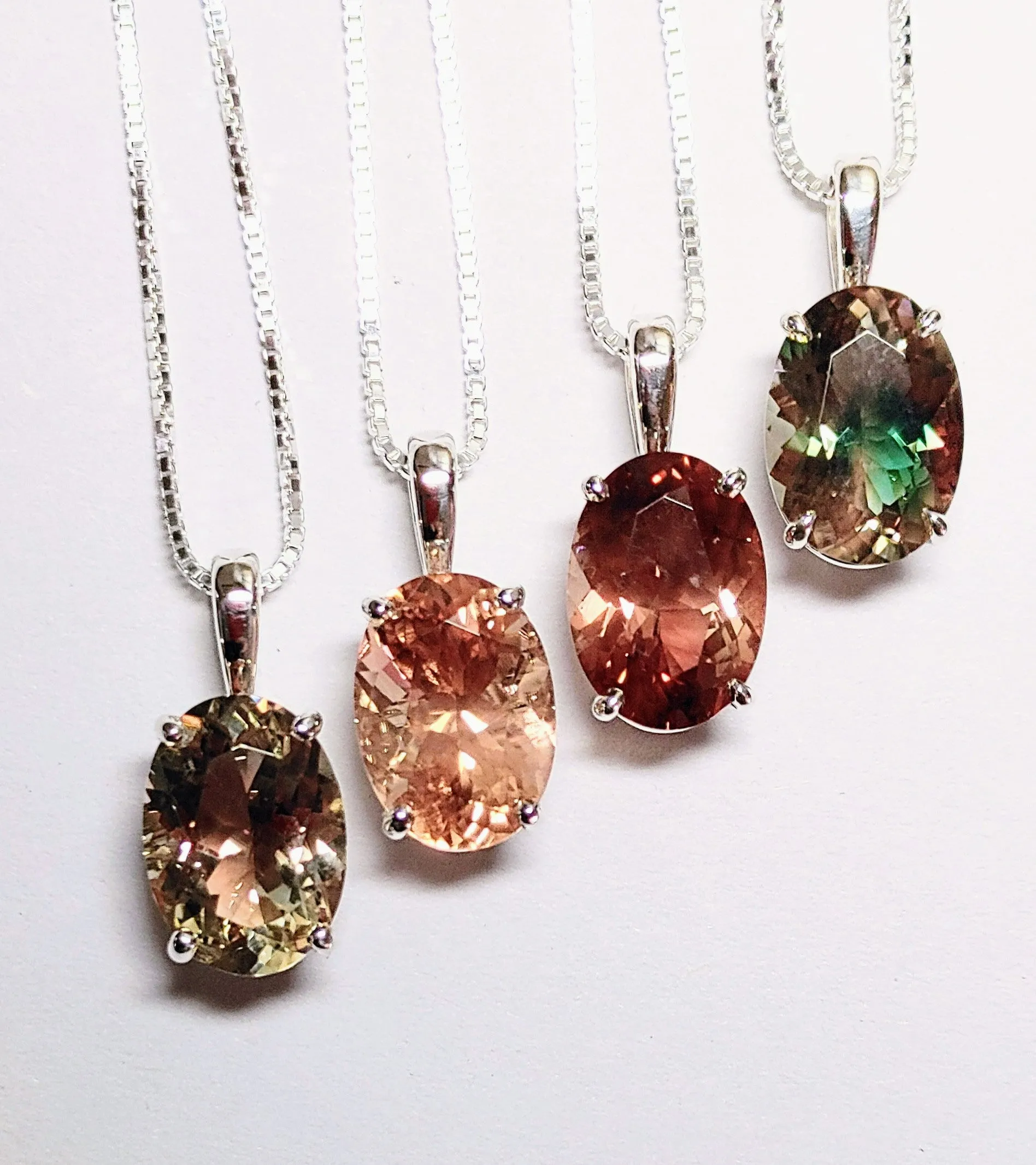Sunstone Fall Color Necklace