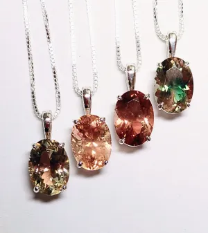 Sunstone Fall Color Necklace