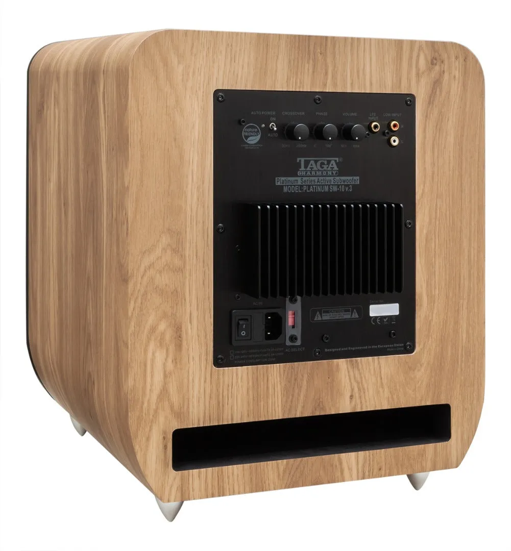 Taga Harmony Platinum SW-10 v.3 | 10-Inch Active Subwoofer