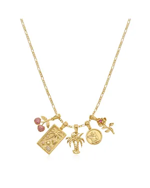 Tropicana Charm Necklace Set