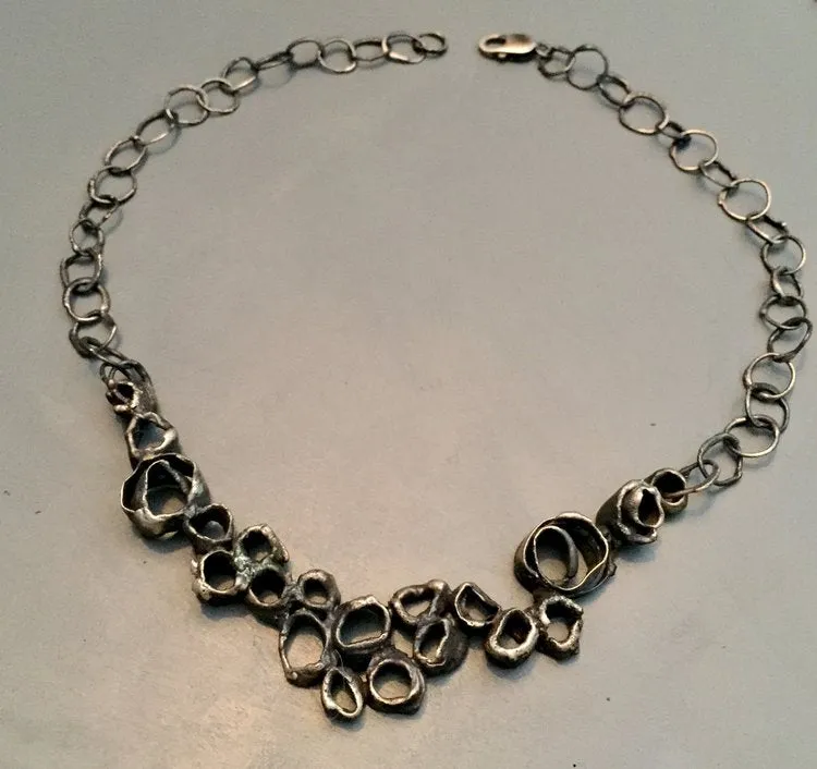Wasp Sculpture Necklace