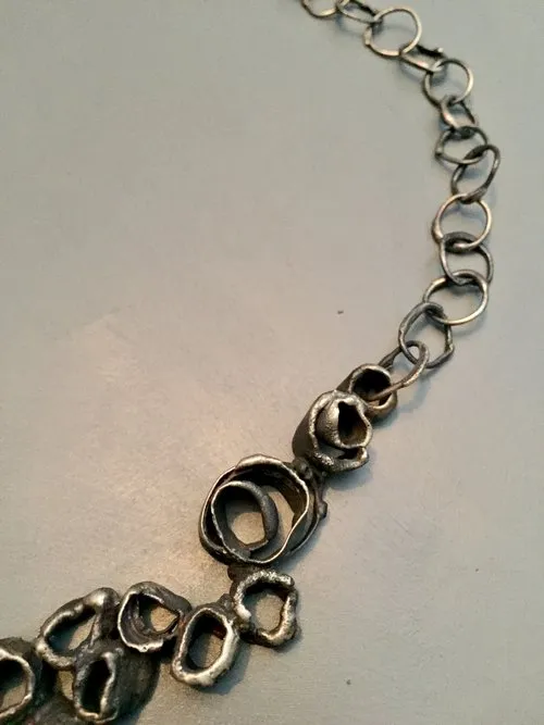 Wasp Sculpture Necklace